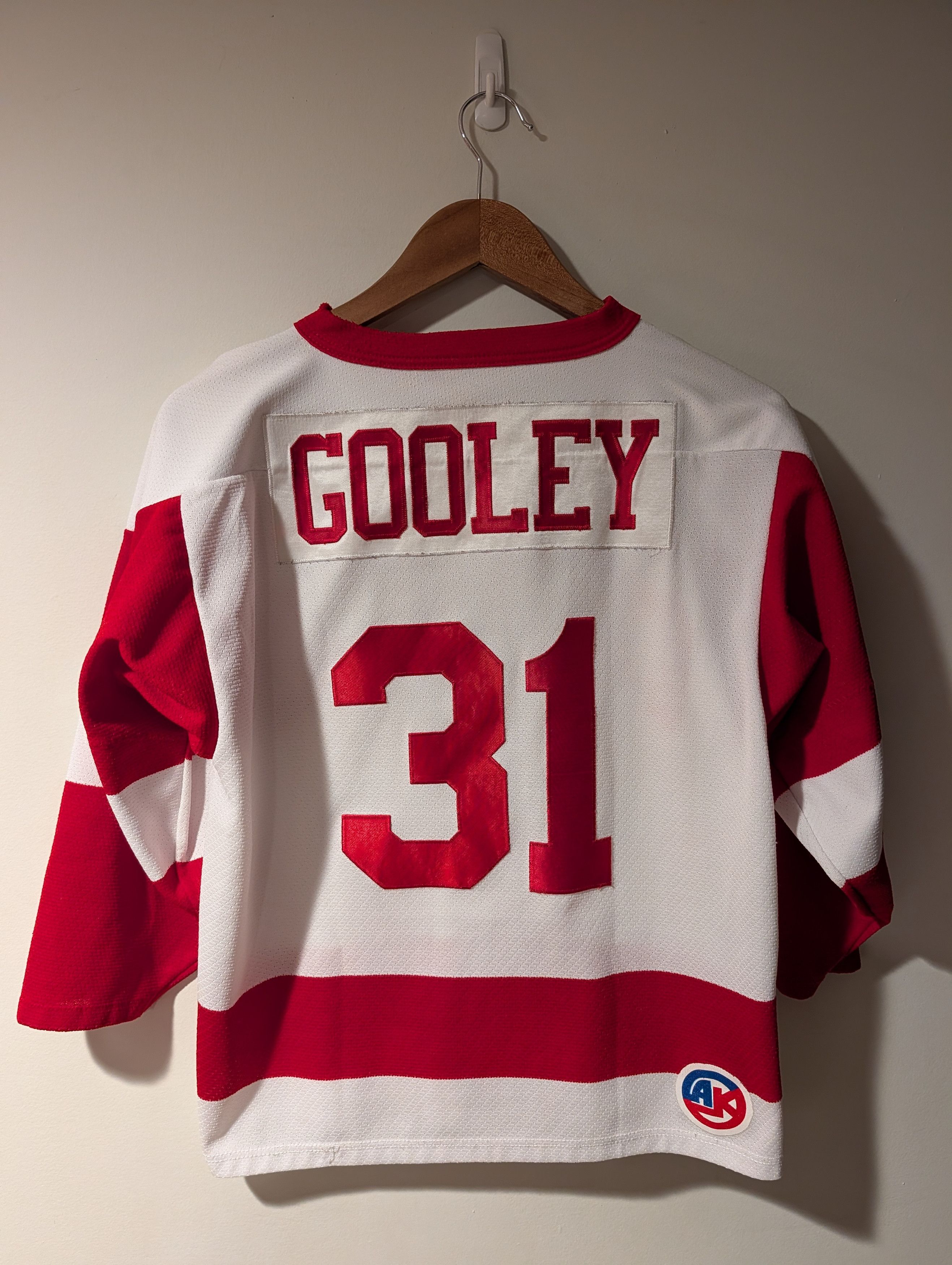 NCAA Vintage 90s Cornell University Gooley YOUTH Hockey Jersey Size US M / EU 48-50 / 2 - 4 Thumbnail