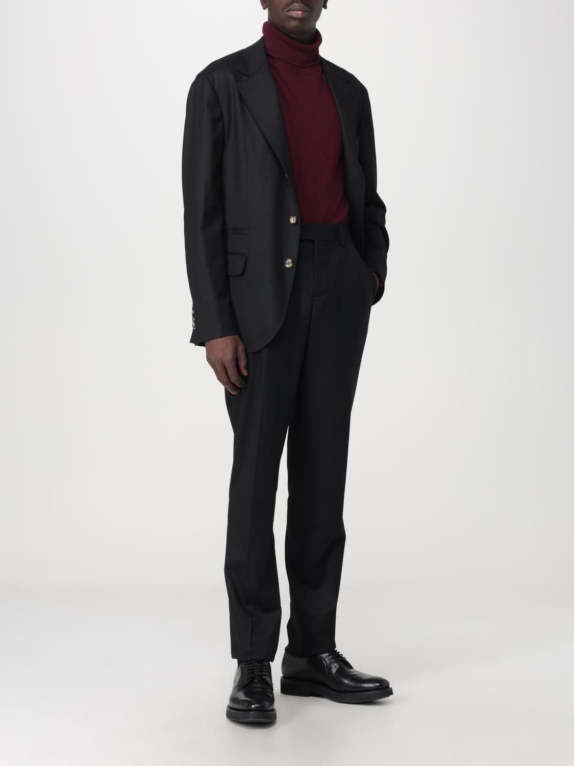 Brunello Cucinelli o1w1db10126 Blazer Jacket in Black Size US S / EU 44-46 / 1 - 2 Thumbnail