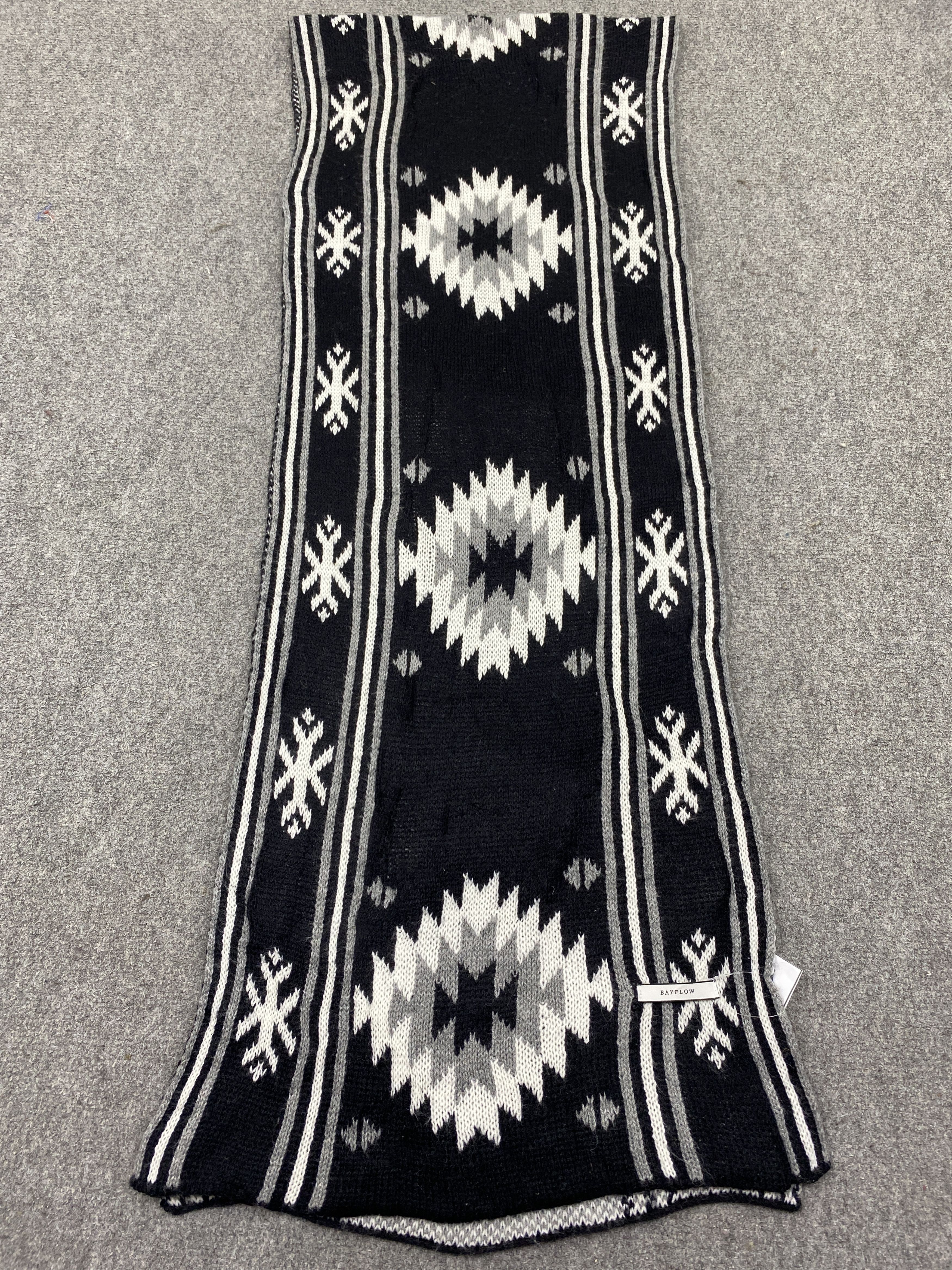 Japanese Brand Bayflow Native Design Scarf / Muffler / Neckwear SC0266 Size ONE SIZE - 3 Thumbnail