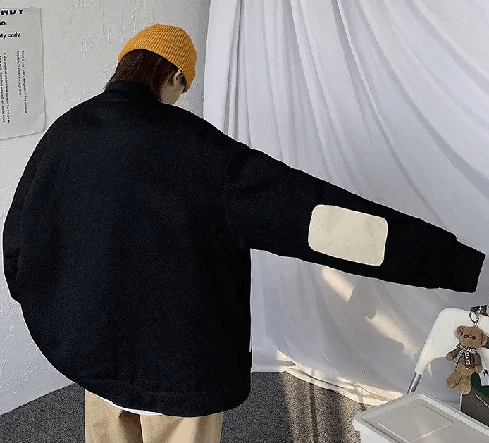 Japanese Brand × Vintage Rare cartoon pocket jacket graphic aesthetic Size US XL / EU 56 / 4 - 4 Thumbnail