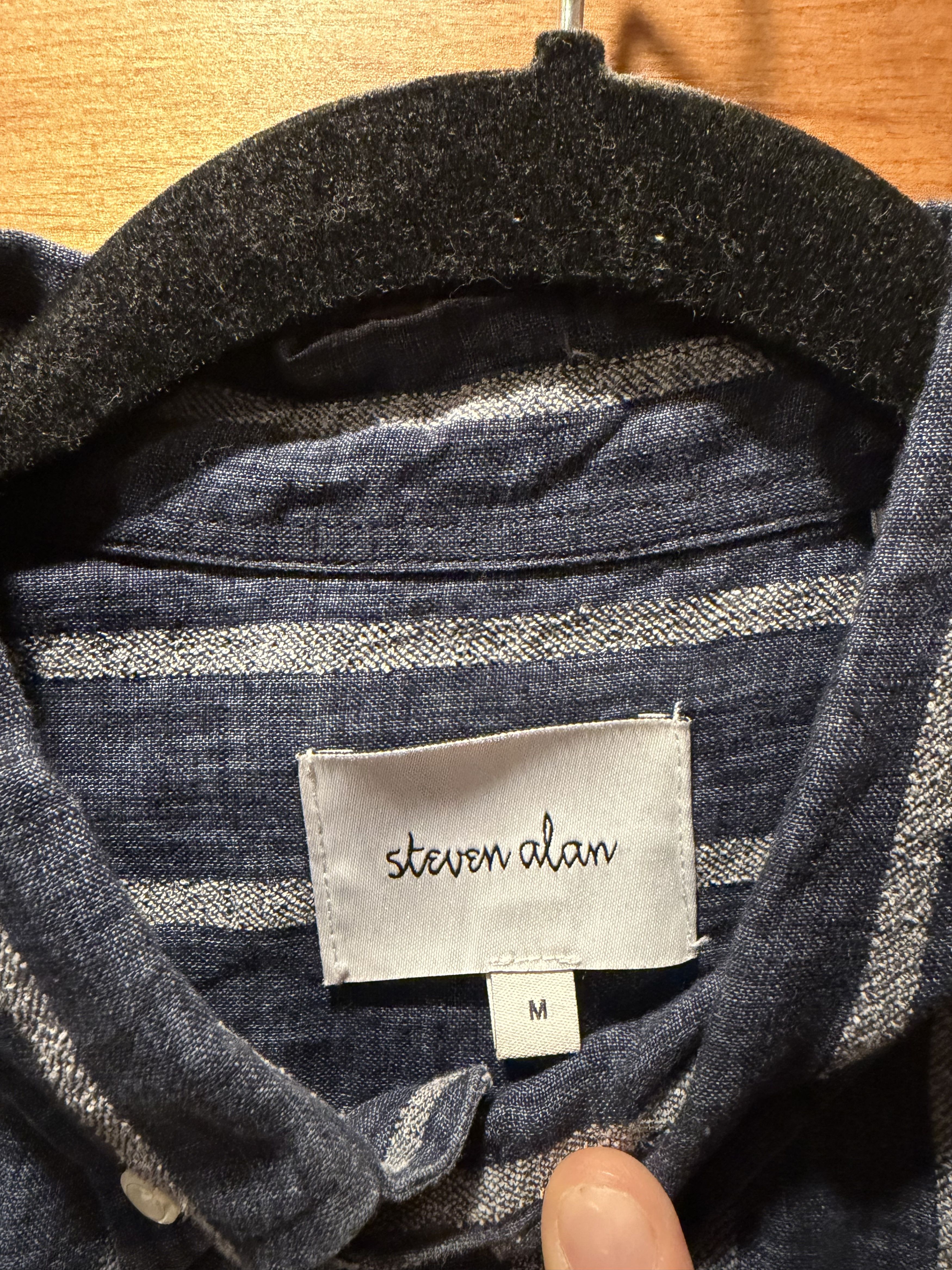 Steven Alan Steven Alan Linen Shirt Size US M / EU 48-50 / 2 - 2 Thumbnail