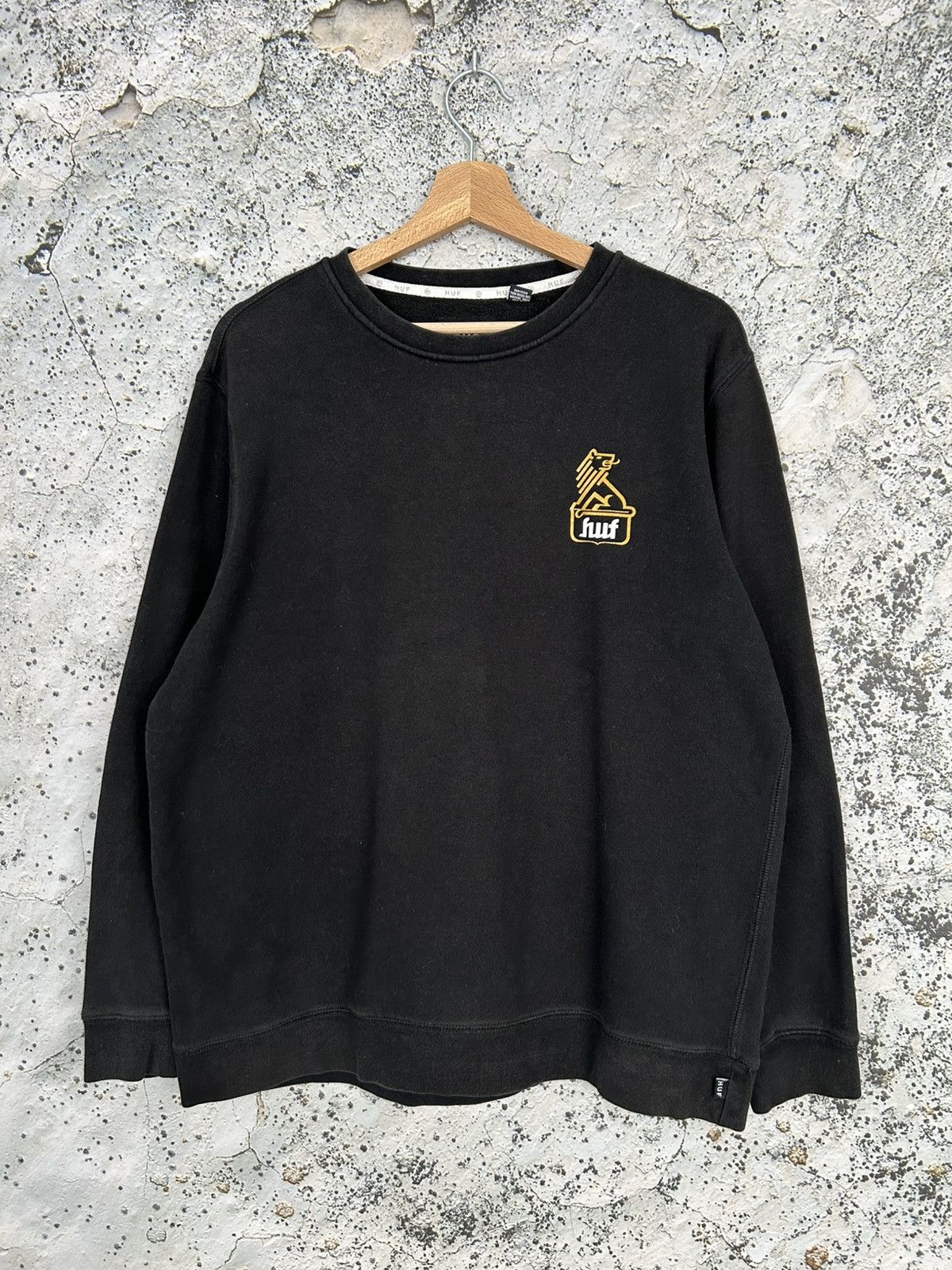 Huf HUF Skateboarding Crewneck Sweatshirt Streetwear Vintage Size US L / EU 52-54 / 3 - 2 Thumbnail