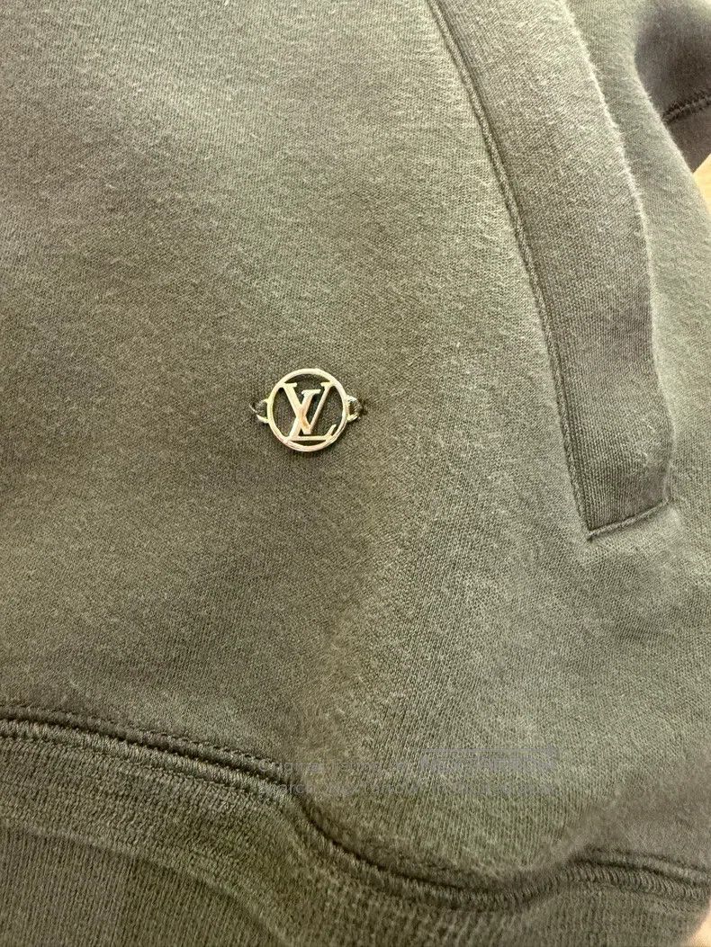 Louis Vuitton Louis Vuitton Army Green Hoodie Size US S / EU 44-46 / 1 - 4 Thumbnail