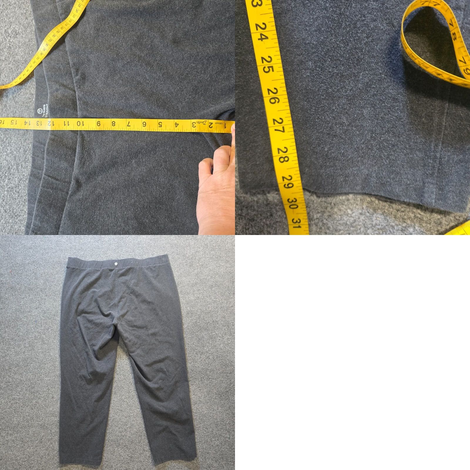 Talbots Talbots Pants Womens 3X Gray Straight Leg Pull On Sweatpants Casual Caplane? Size 40" / US 18 - 8 Thumbnail