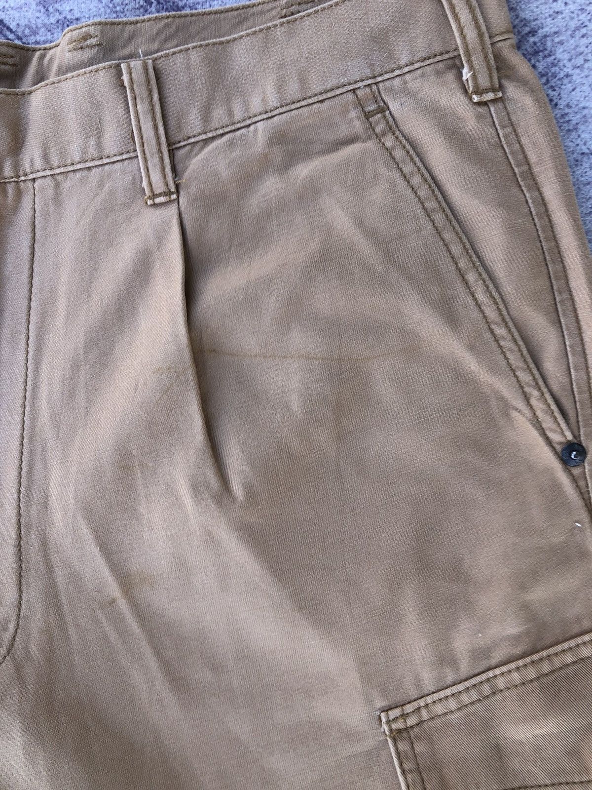 Japanese Brand × This Is Ground Cargo g.ground Plain 6 Pocket Tactical Pants Size US 33 - 6 Thumbnail
