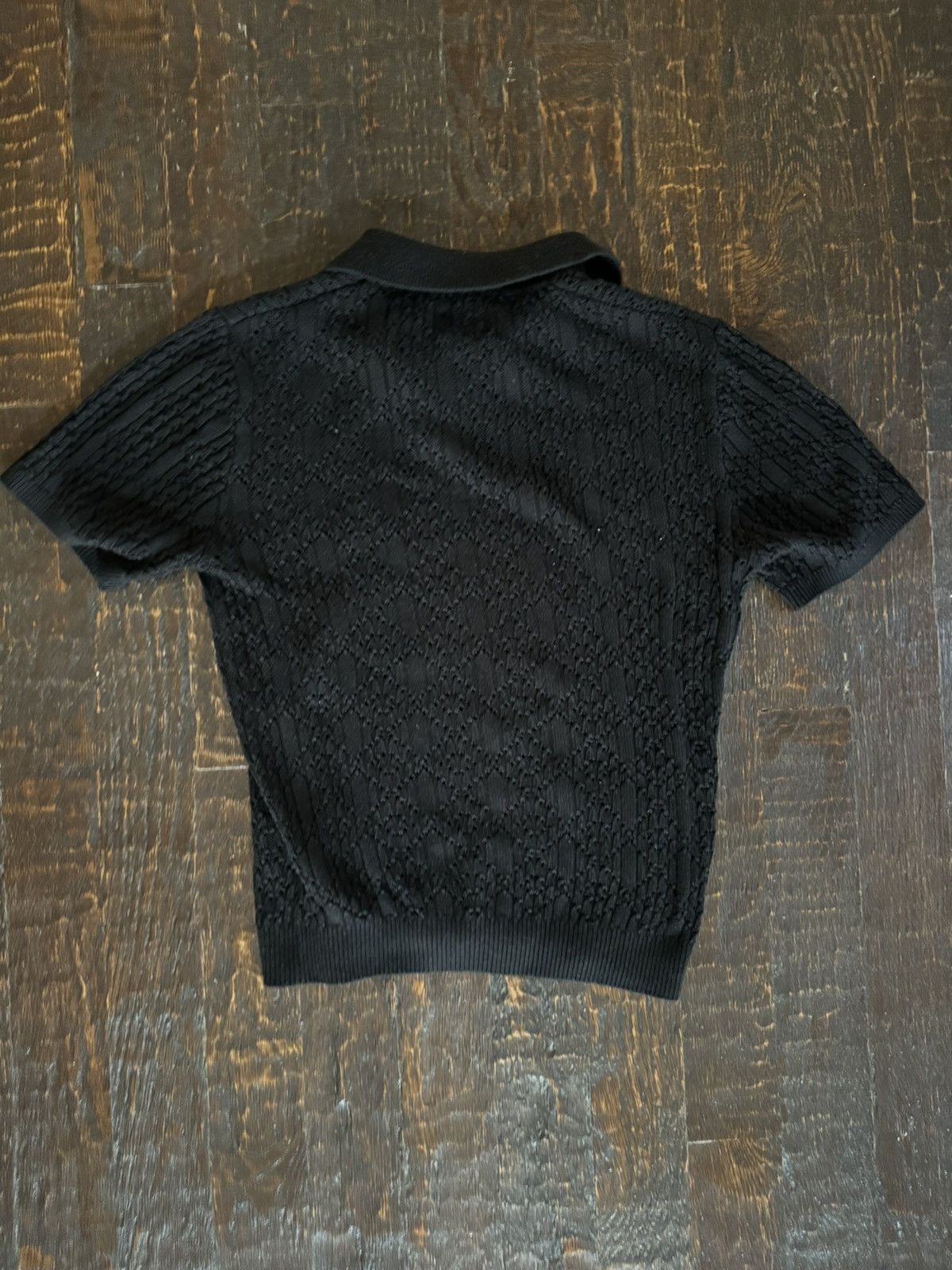 Ronning Ronning Diamond Knit Polo Size US M / EU 48-50 / 2 - 5 Thumbnail