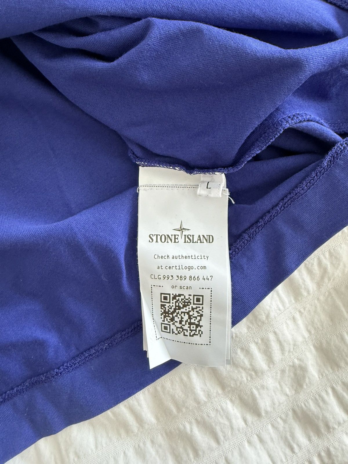 Stone Island Stone Island Logo T-shirt Size US L / EU 52-54 / 3 - 3 Thumbnail