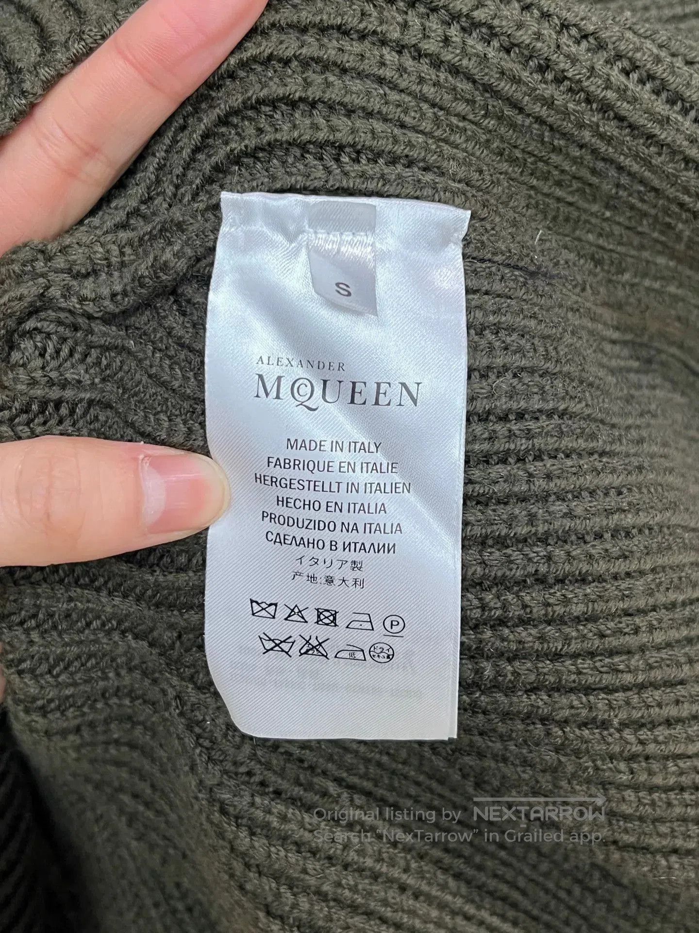Alexander McQueen Alexander McQueen Knit Jacket. Size S / US 4 / IT 40 - 3 Thumbnail
