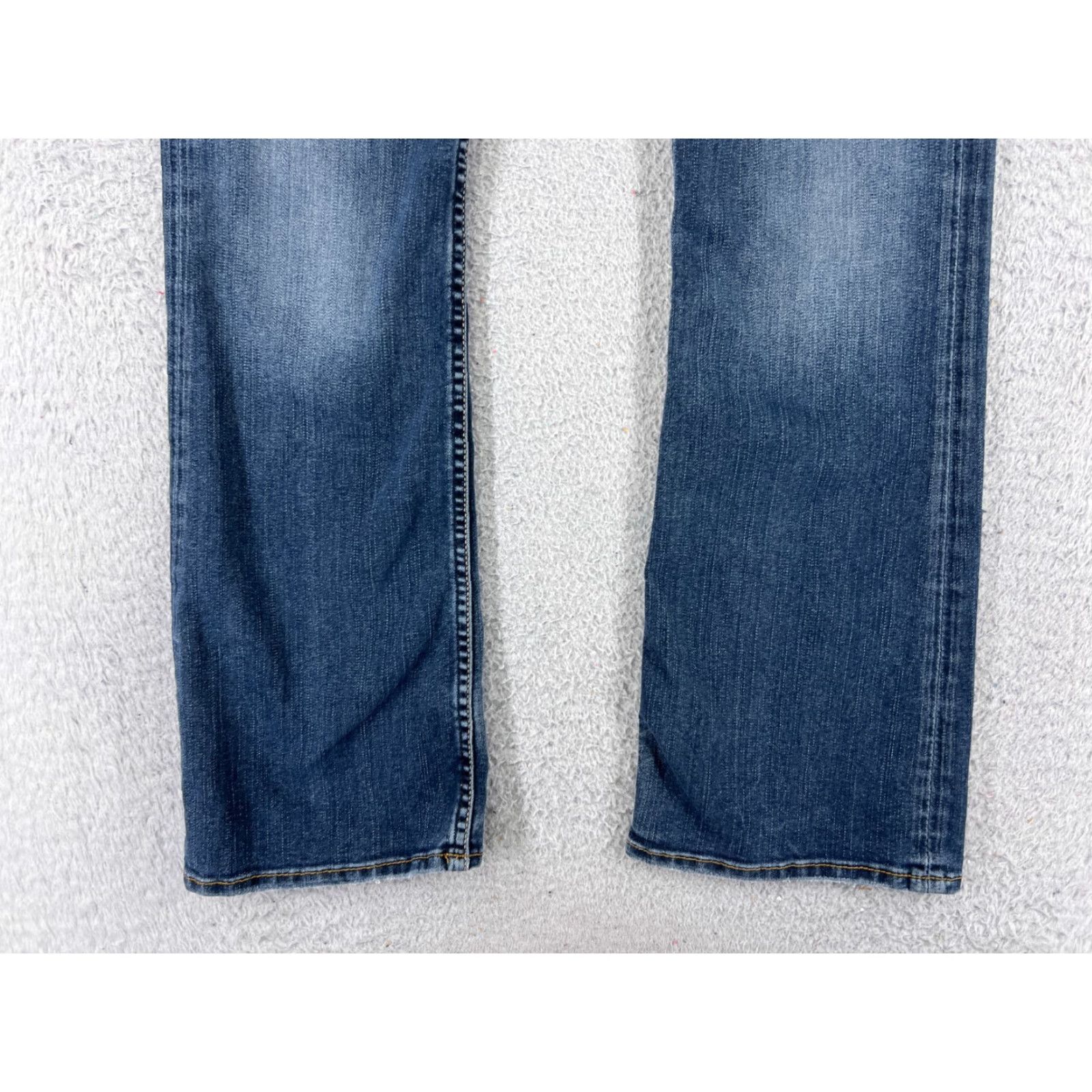 Silver Jeans Co. Silver Jeans Pants Womens 28x29 Blue Denim Toni Low Boot Cut Cotton Blend 28 Size 28" / US 6 / IT 42 - 2 Thumbnail