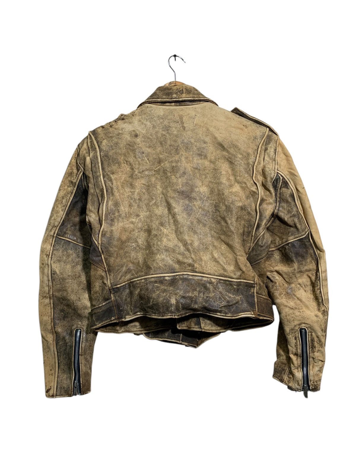 Genuine Leather 🔥BACK FIRE BIKERS LEATHER JACKETS Size US M / EU 48-50 / 2 - 5 Thumbnail