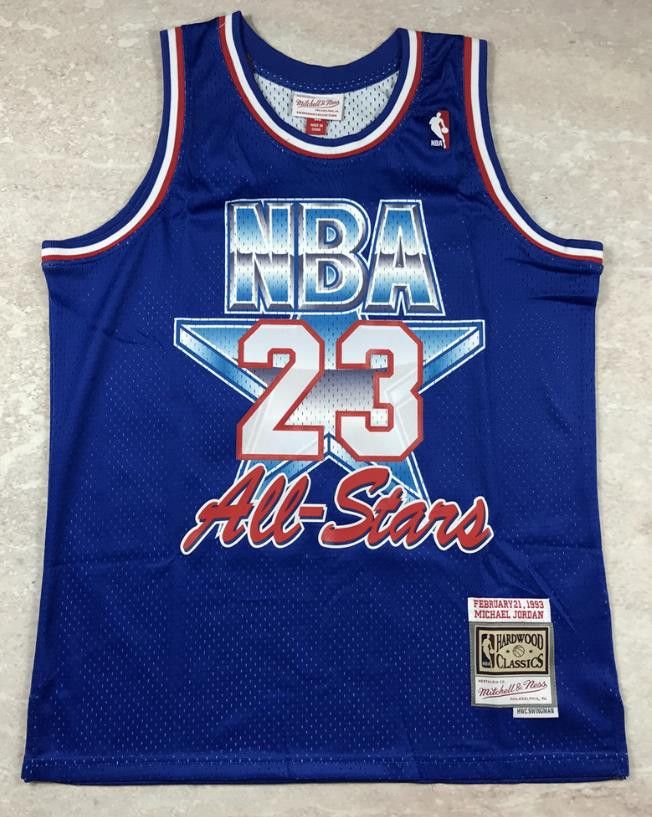 NBA 23 Michael Jordan Jersey 1993 NBA All Star Jersey Size US L / EU 52-54 / 3 - 1 Thumbnail