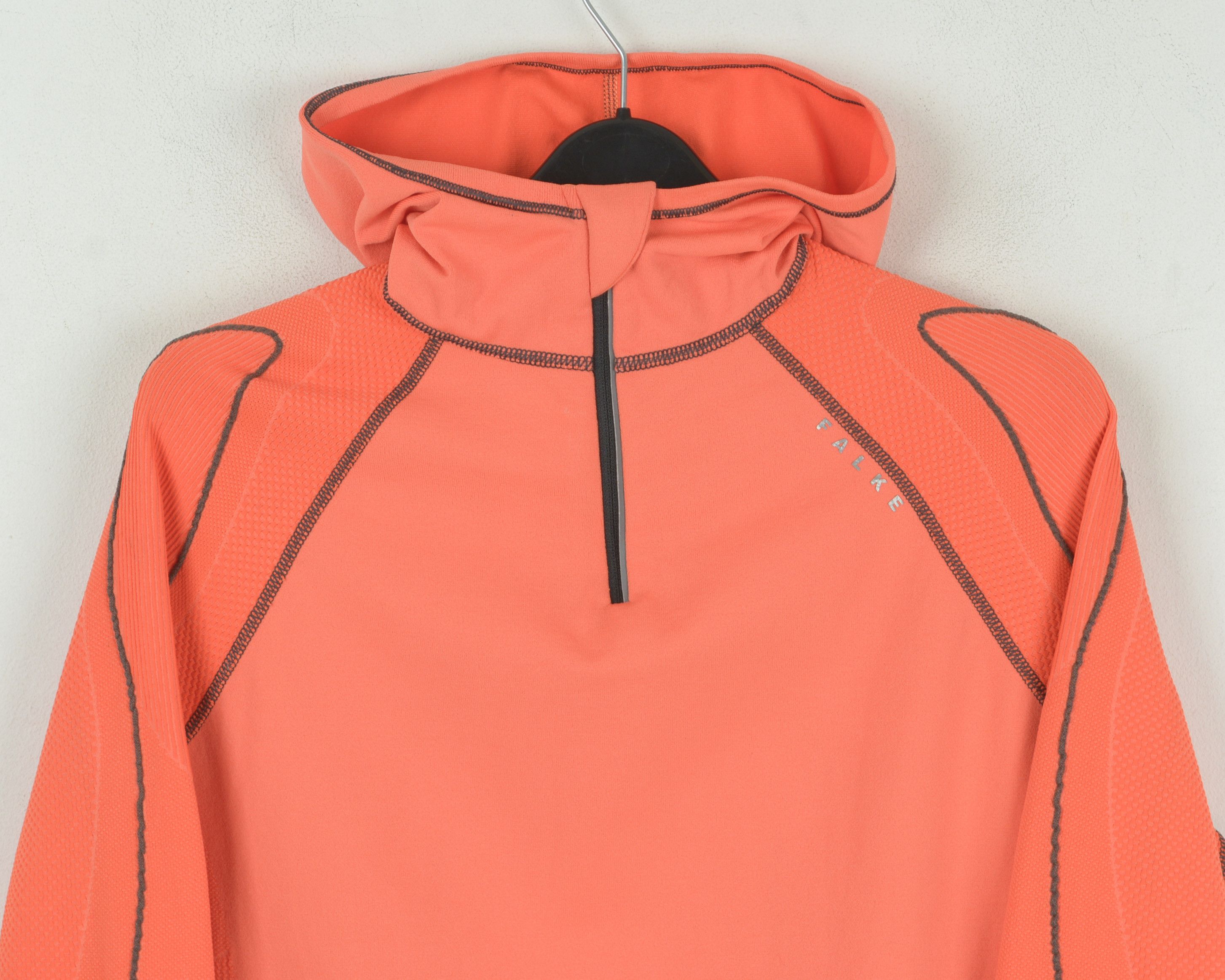 FALKE Thermal S Men hooded jersey shirt long sleeve base layer Size US L / EU 52-54 / 3 - 2 Thumbnail