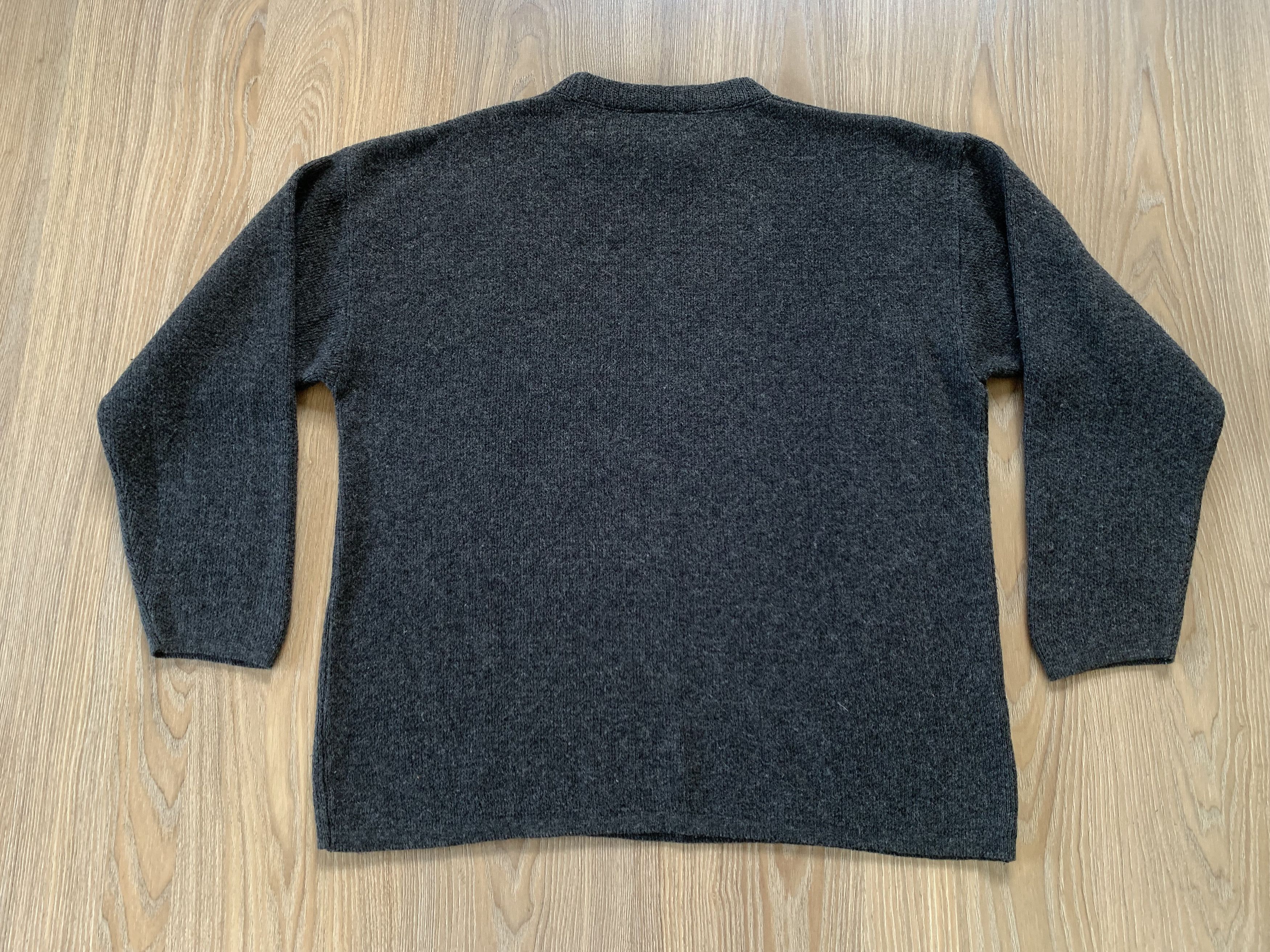 Dickies Dickies Mens Vintage Grey Wool Sweater Crew Neck Jumper Size US M / EU 48-50 / 2 - 3 Thumbnail