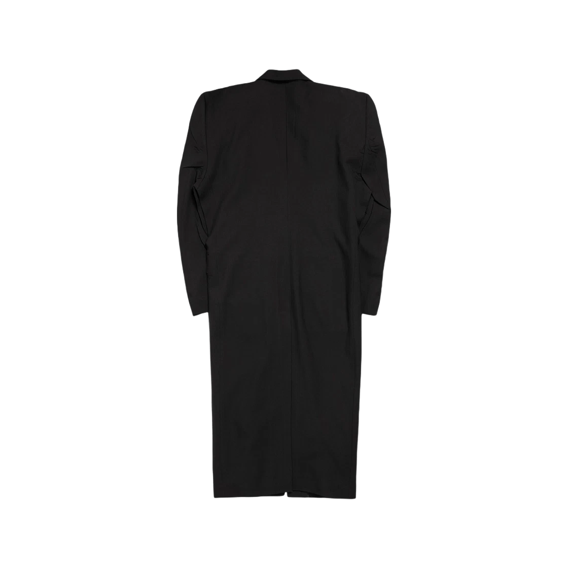 Balenciaga o1bcso1str0525 Cut Away Boxy Coat in Black Size US S / EU 44-46 / 1 - 2 Thumbnail