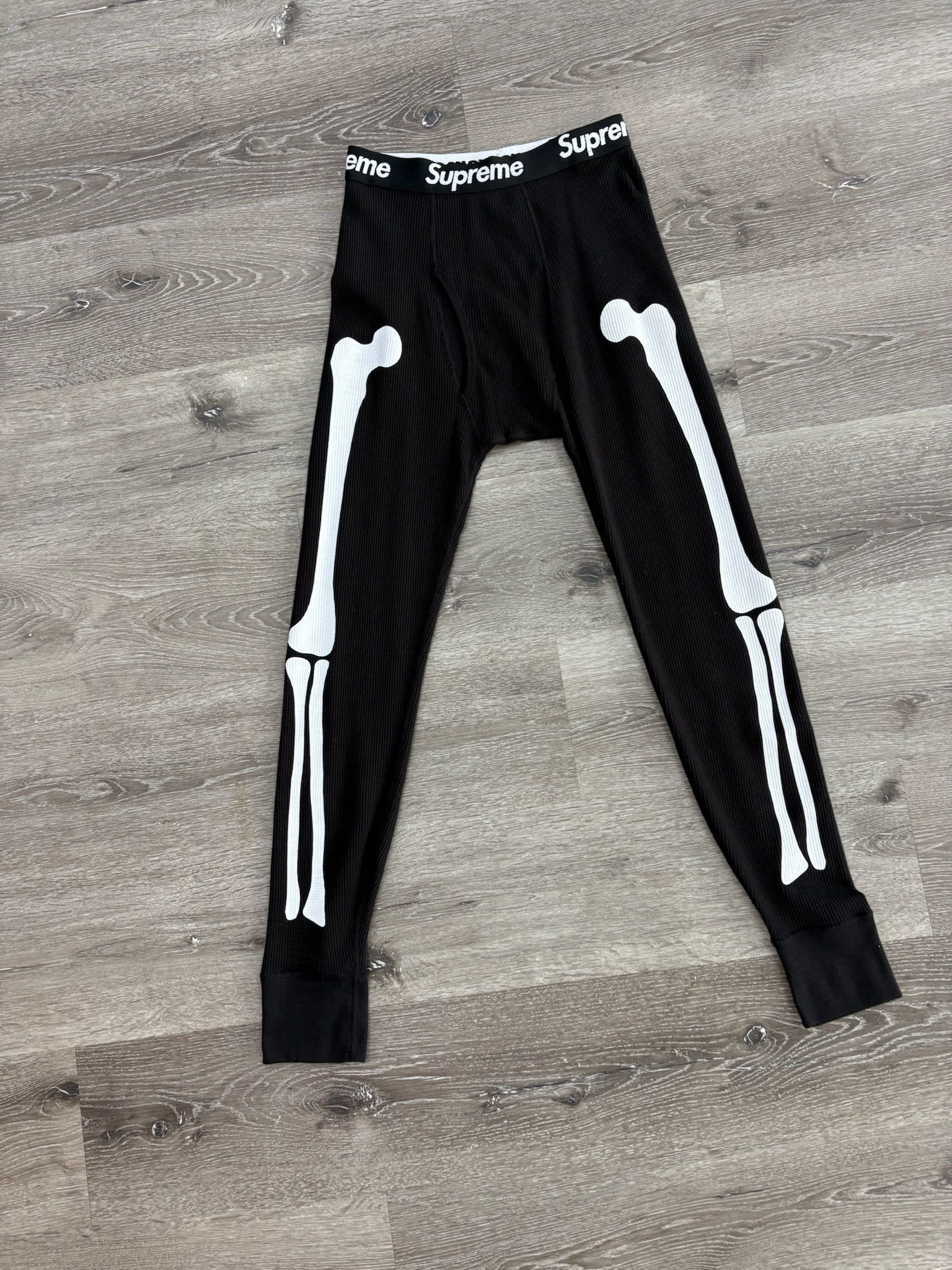 Supreme Supreme x Hanes "Bones" Thermal Pants Size US 30 / EU 46 - 1 Thumbnail