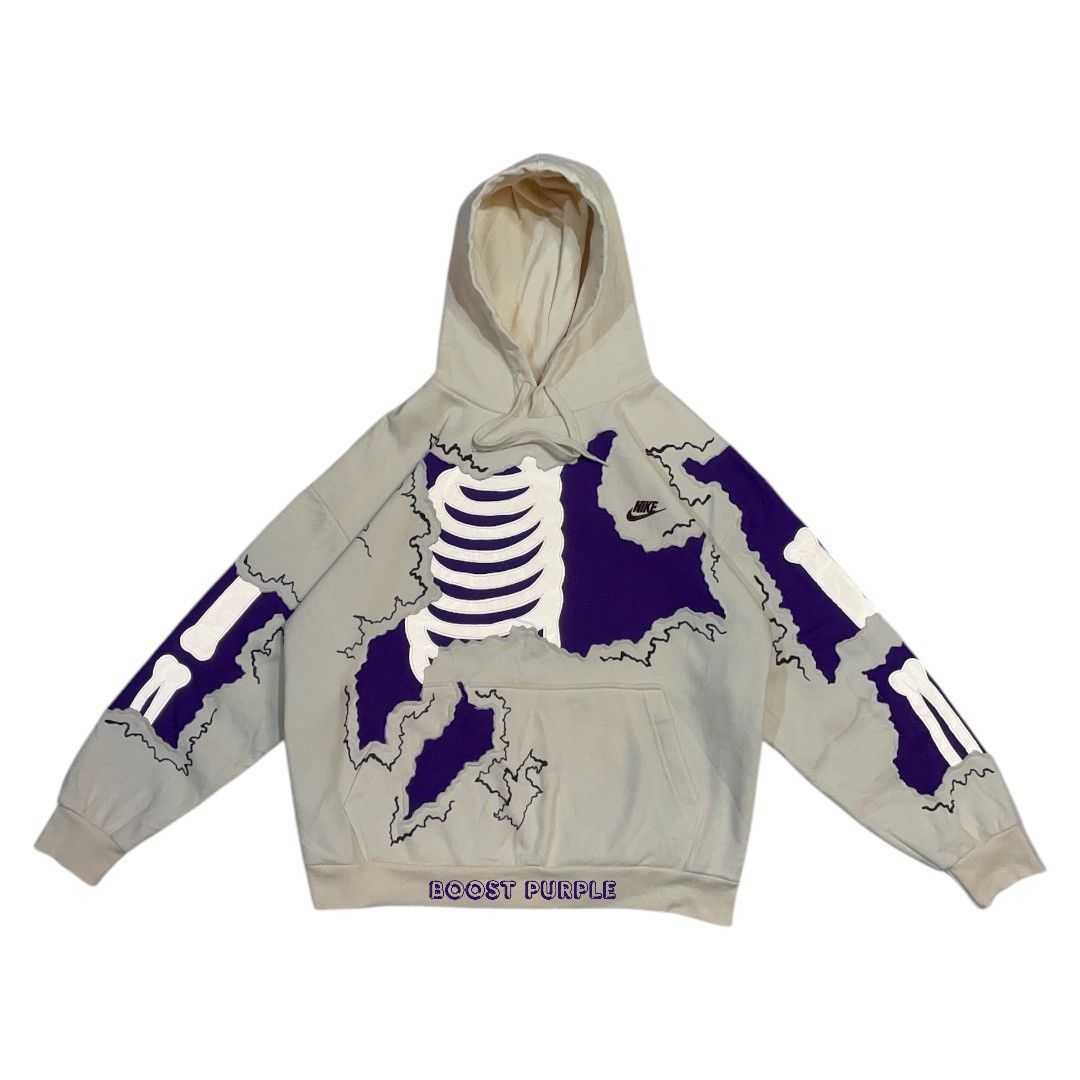 Nike × Vintage Reworked Hoodie Skeleton Size US L / EU 52-54 / 3 - 8 Thumbnail
