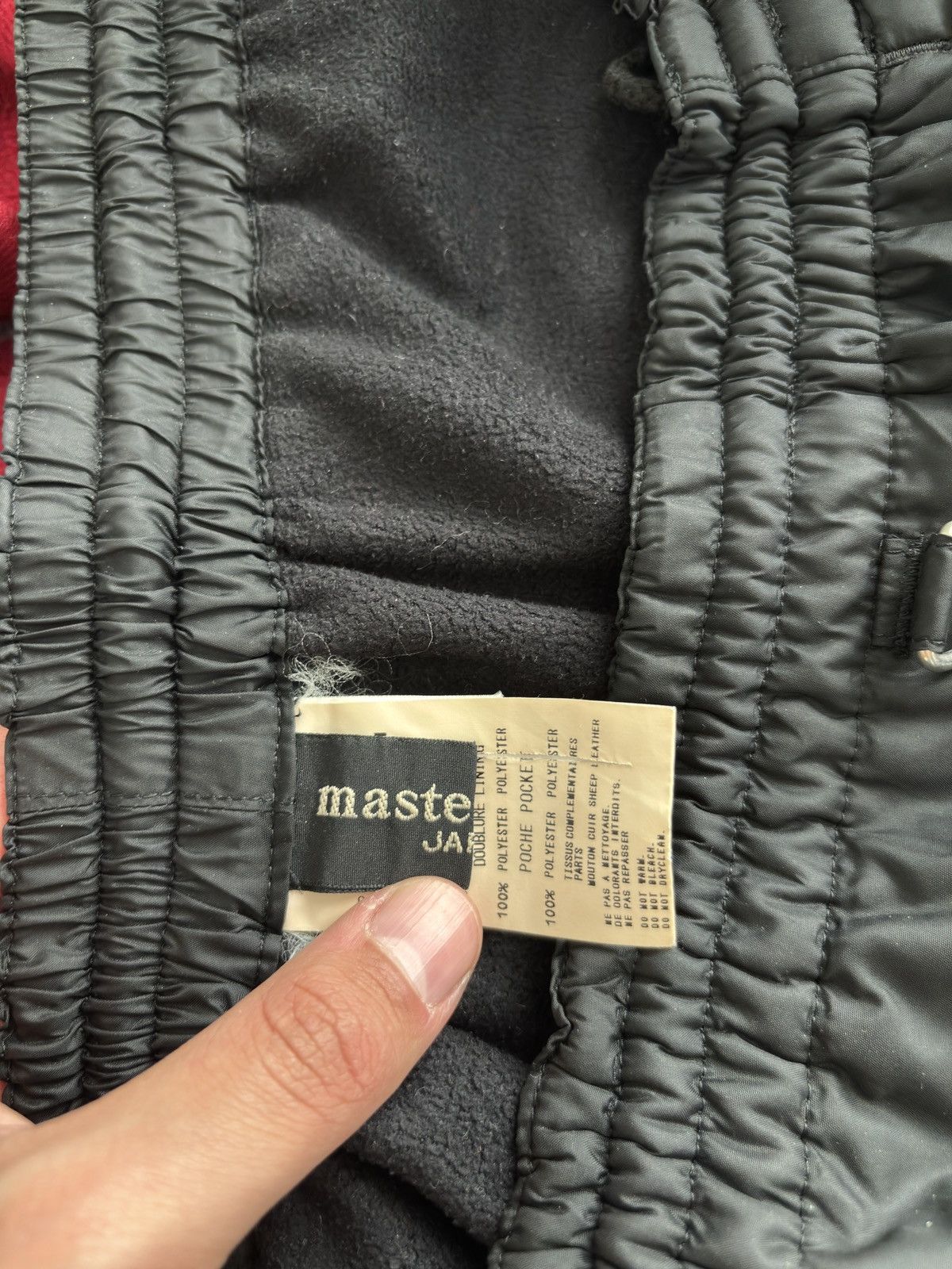 Mastermind Japan Mastermind Japan x Nemu Nylon Leather Panel Zip Pants Size US 32 / EU 48 - 3 Thumbnail