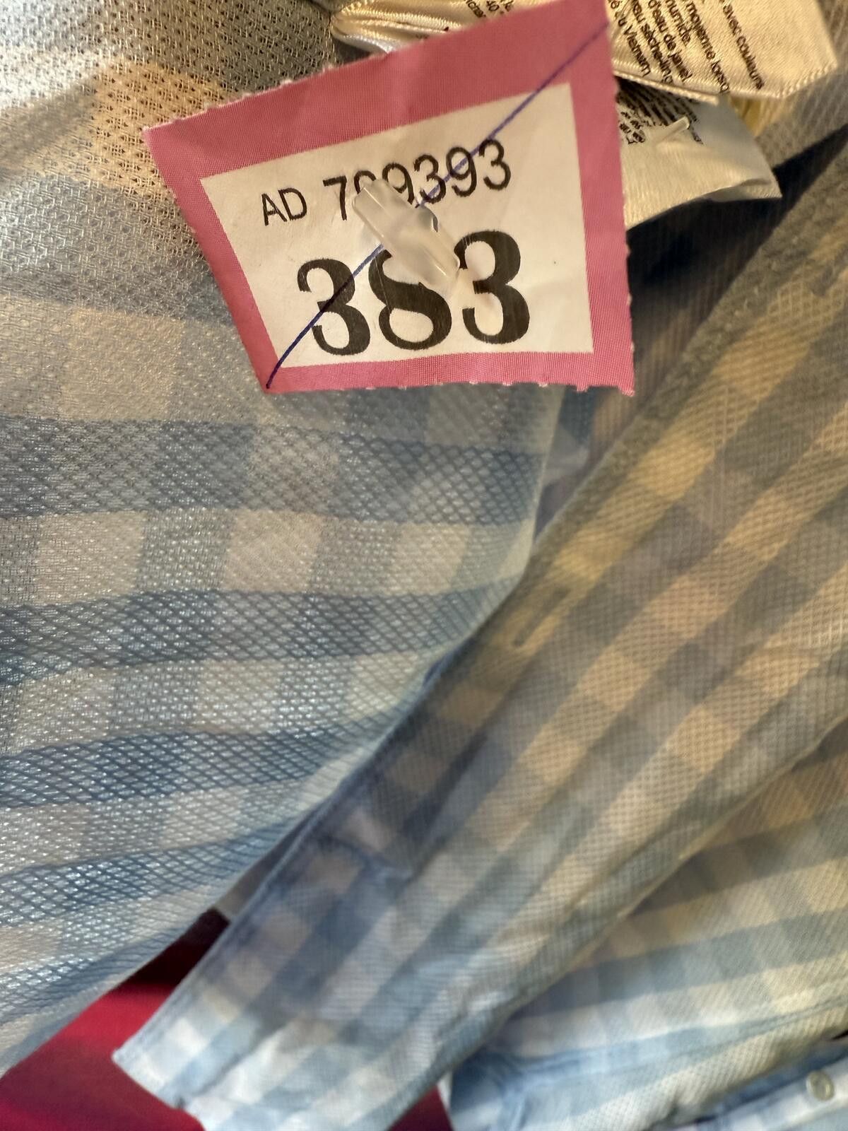 Other T.M. Lewin blue gingham check formal shirt -slim fit Size US S / EU 44-46 / 1 - 3 Thumbnail