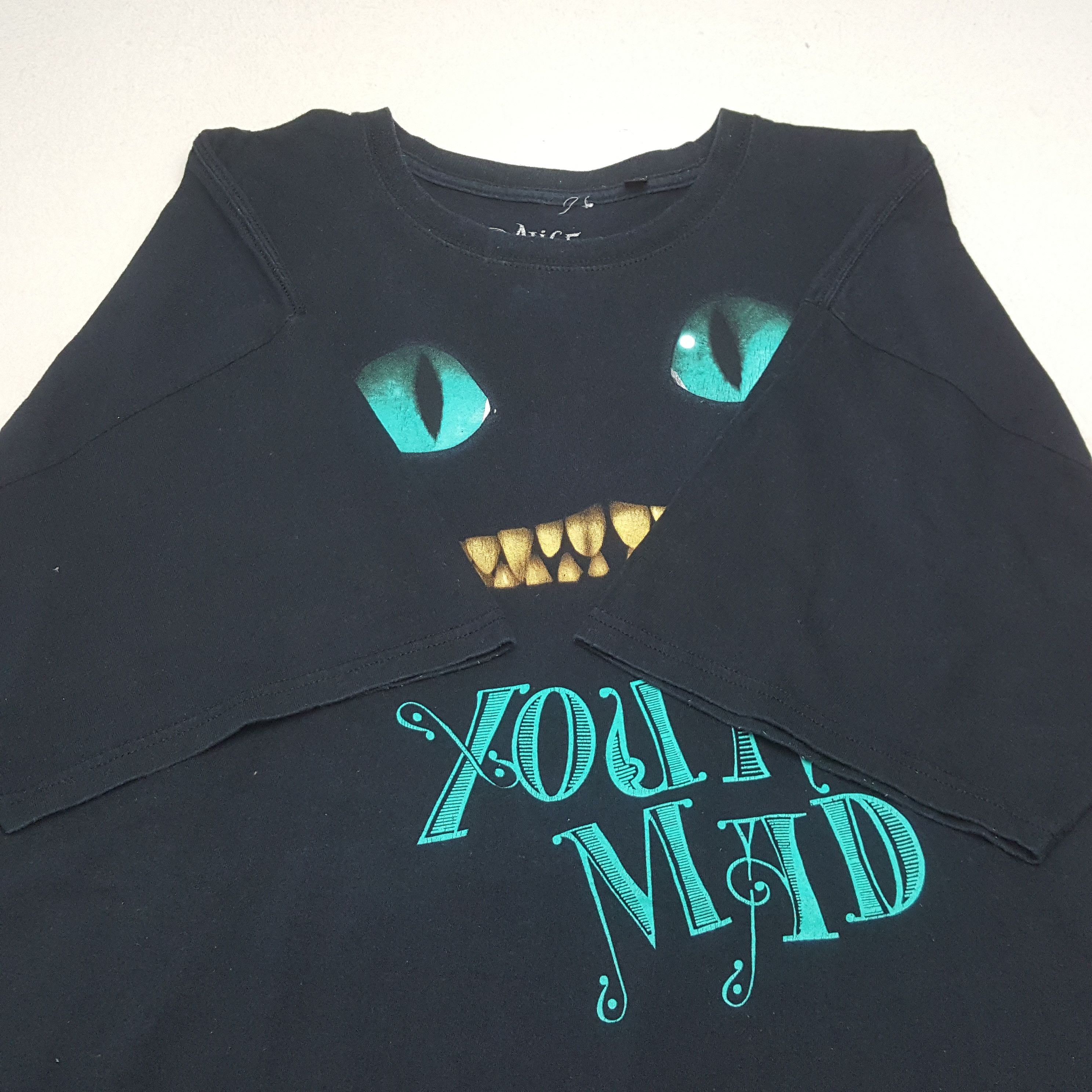 Disney Vintage Alice In Wonderland Cheschier Cat Disney's Tee RR26 Size US XXL / EU 58 / 5 - 5 Thumbnail