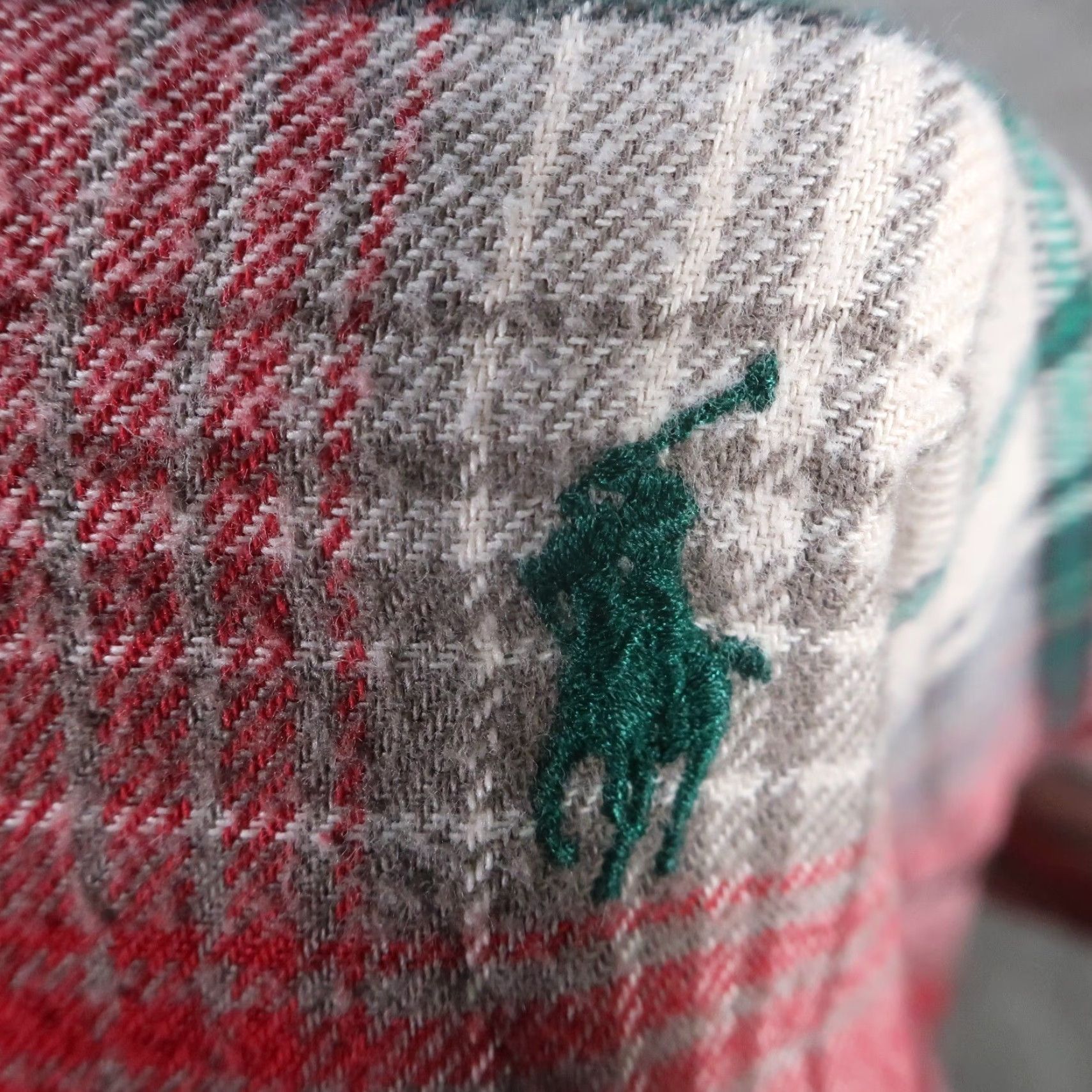 Ralph Lauren VINTAGE Ralph Lauren Shirt Mens M Flannel Plaid Red Cotton Classic Fit EUC Size US M / EU 48-50 / 2 - 5 Thumbnail