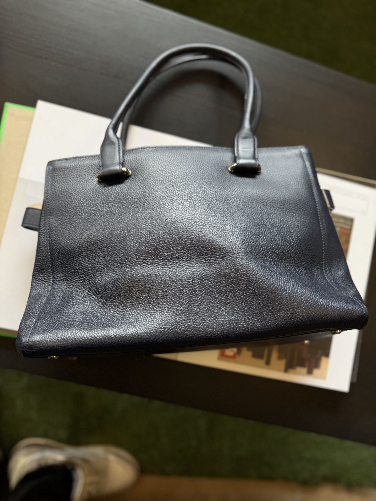 Coach Women’s Purse Black Coach Leather Shoulder Bag Size ONE SIZE - 6 Thumbnail