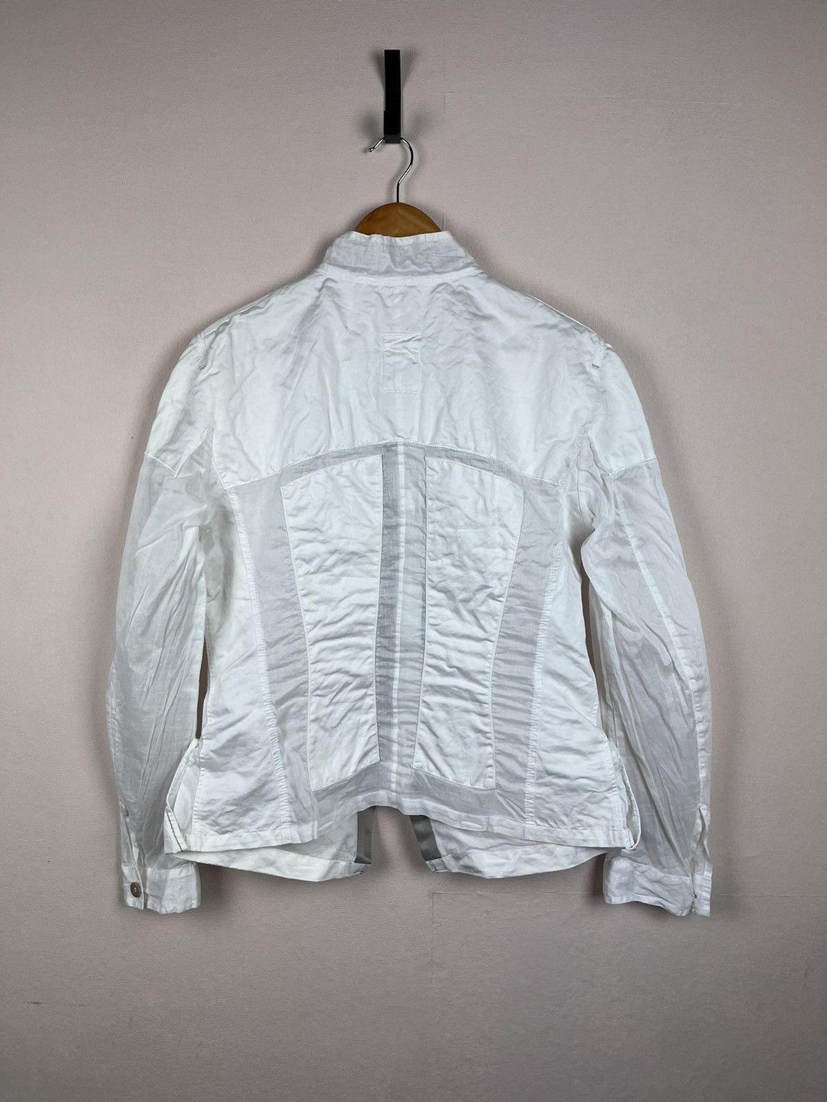 Marithe + Francois Girbaud Marithe Francois Girbaud Vintage Lightweight Linen Jacket Size XL / US 12-14 / IT 48-50 - 2 Thumbnail