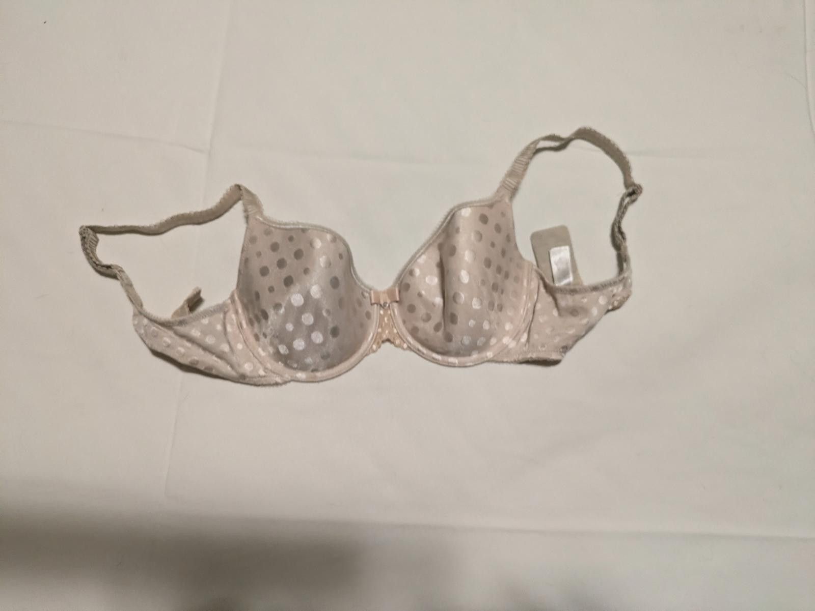 Other Wacoal 30DD Padded Wired Bra Nude Polka Dots EUC Size ONE SIZE - 5 Thumbnail