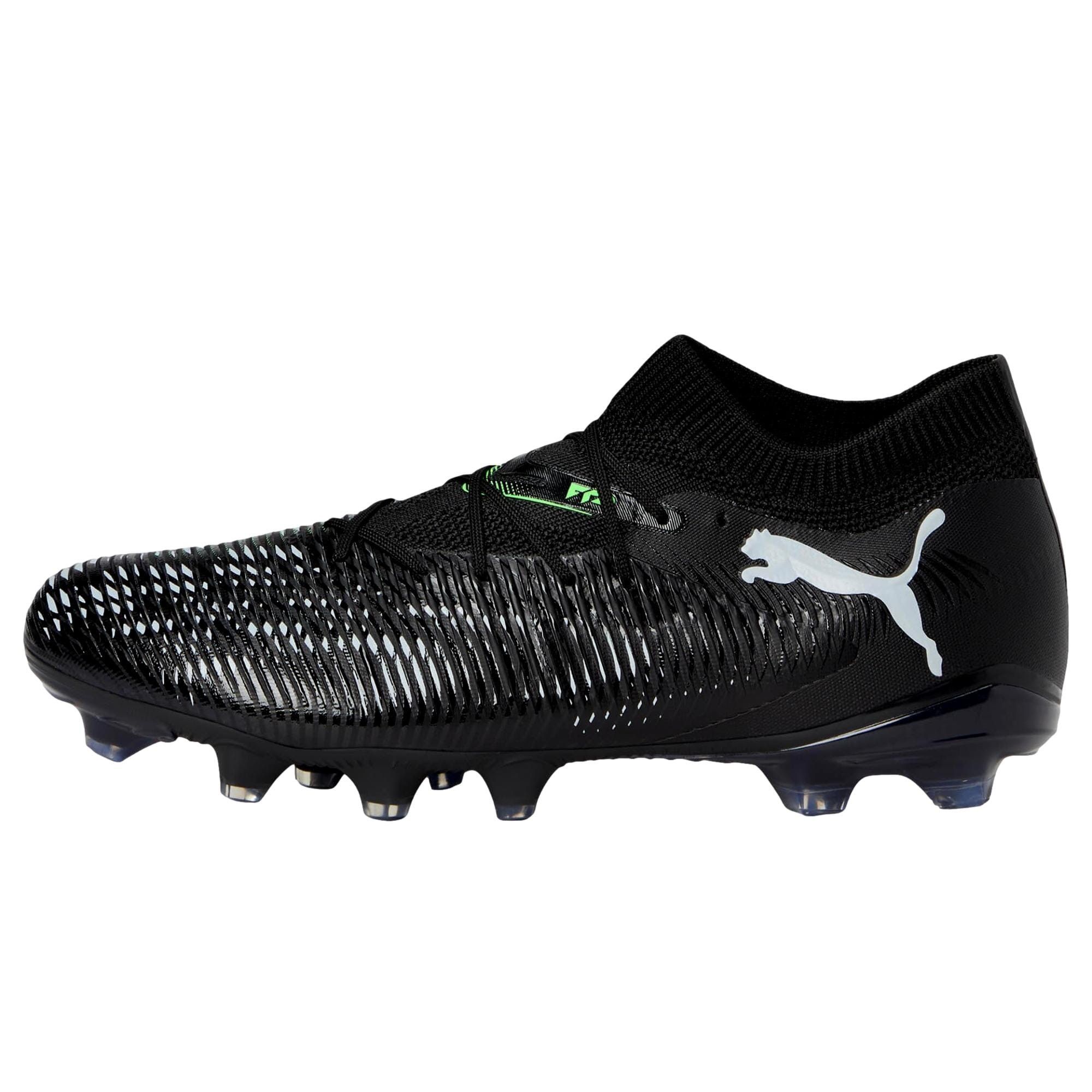 Puma Future 8 Match FG / AG Black - Gray - Green 108140-02 Size US 12 / EU 45 - 1 Thumbnail