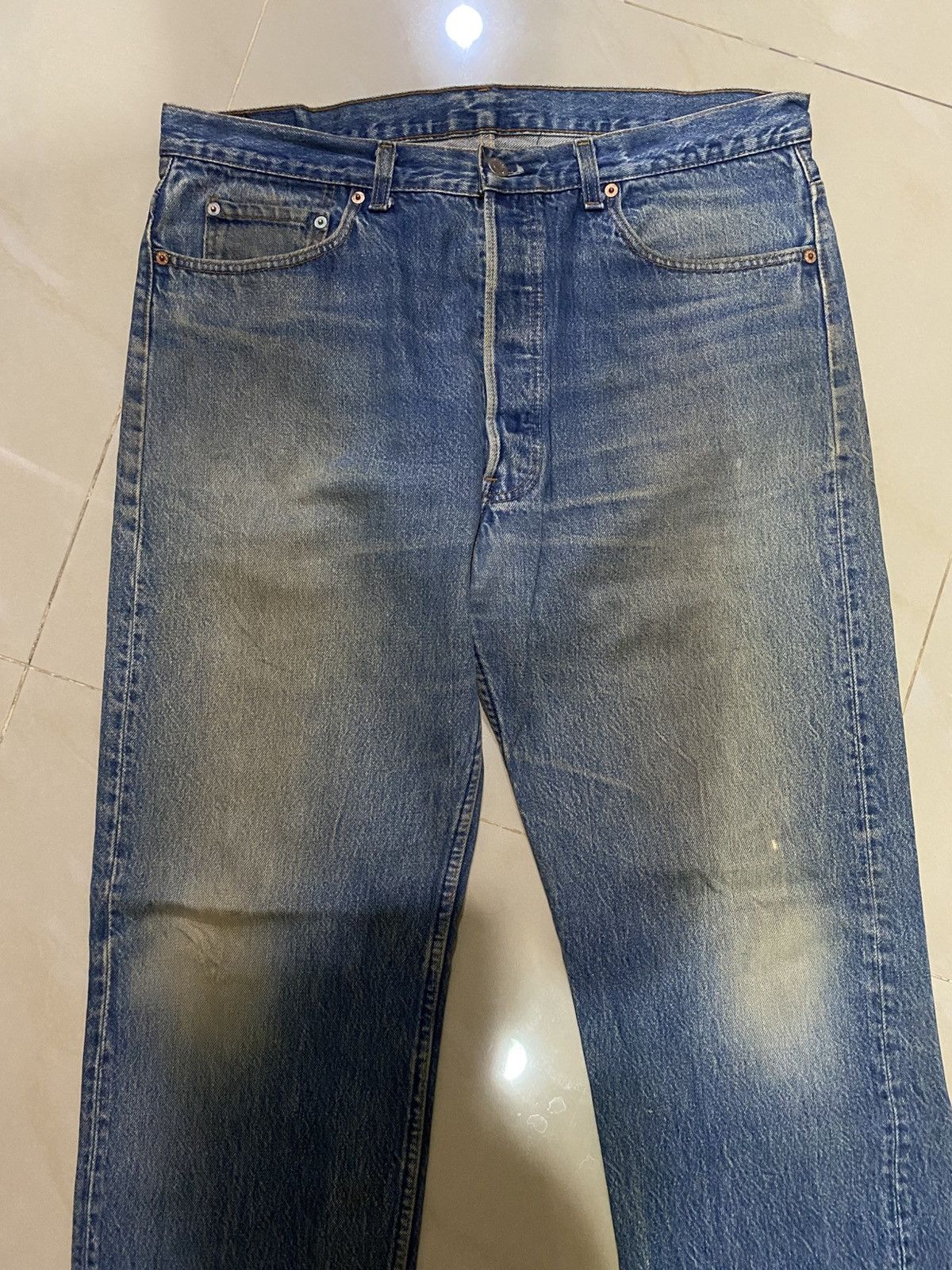 Levi's Vintage Levis 501 usa Size US 38 / EU 54 - 3 Thumbnail