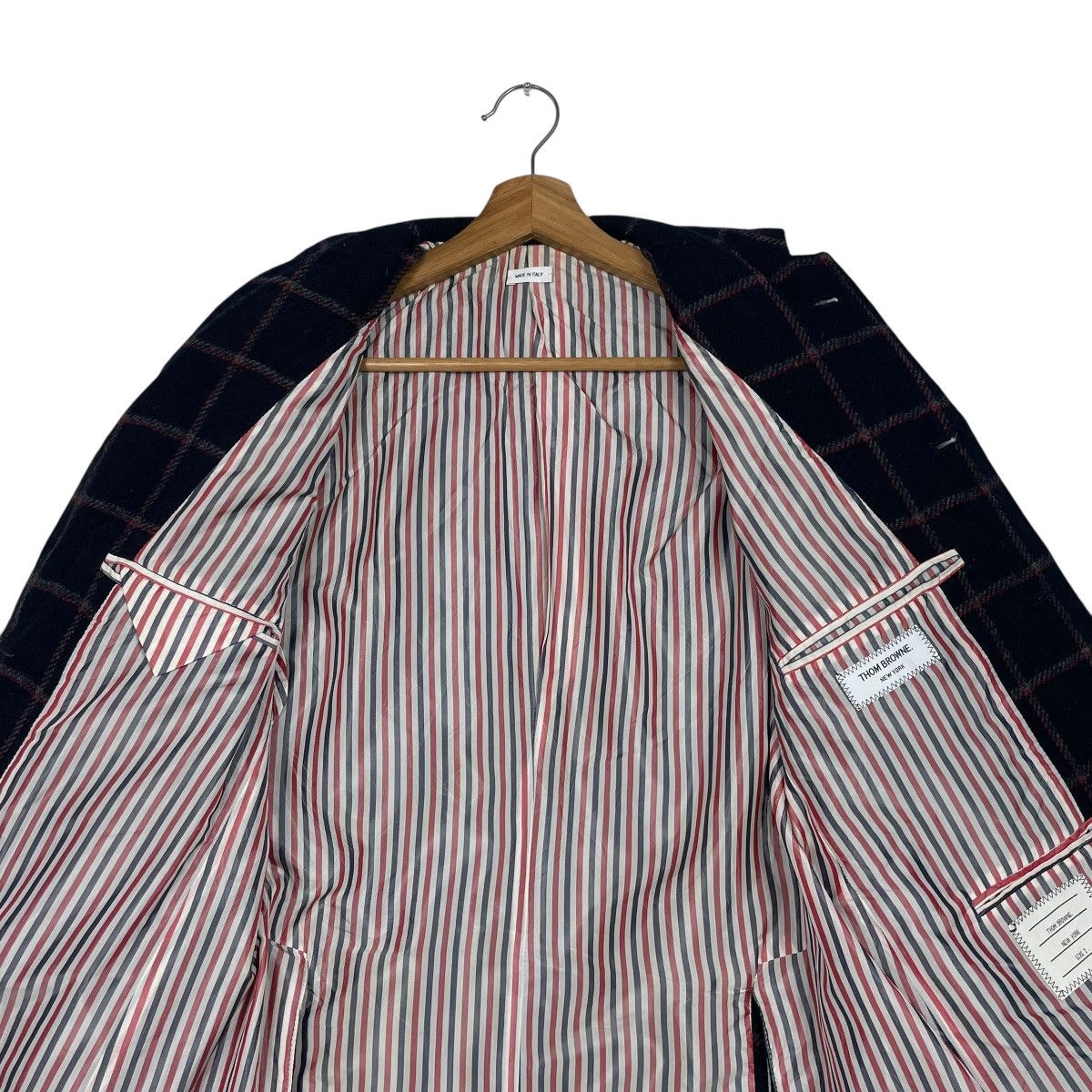 Thom Browne Thom Browne Wool Tartan Casual Jacket Size US M / EU 48-50 / 2 - 12 Thumbnail