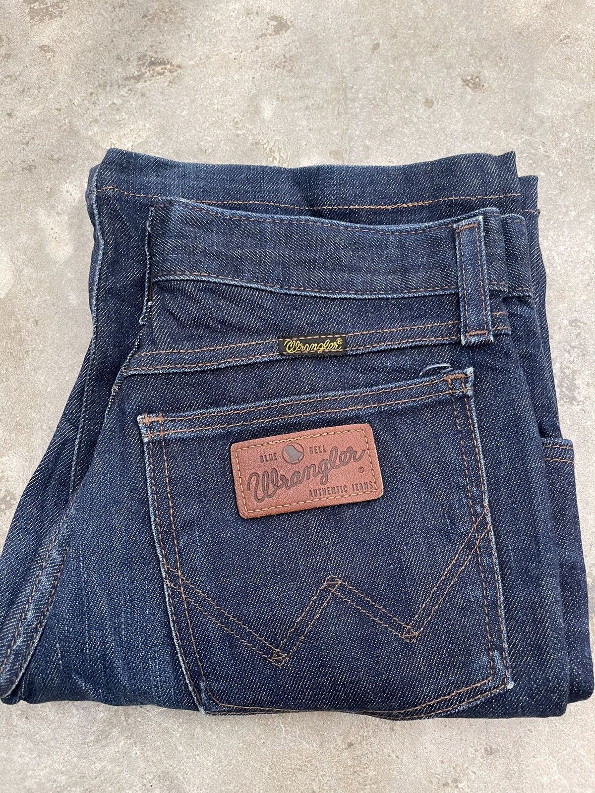 Wrangler Vintage Wrangler Blue Bell Flared Denim Size US 28 / EU 44 - 2 Thumbnail
