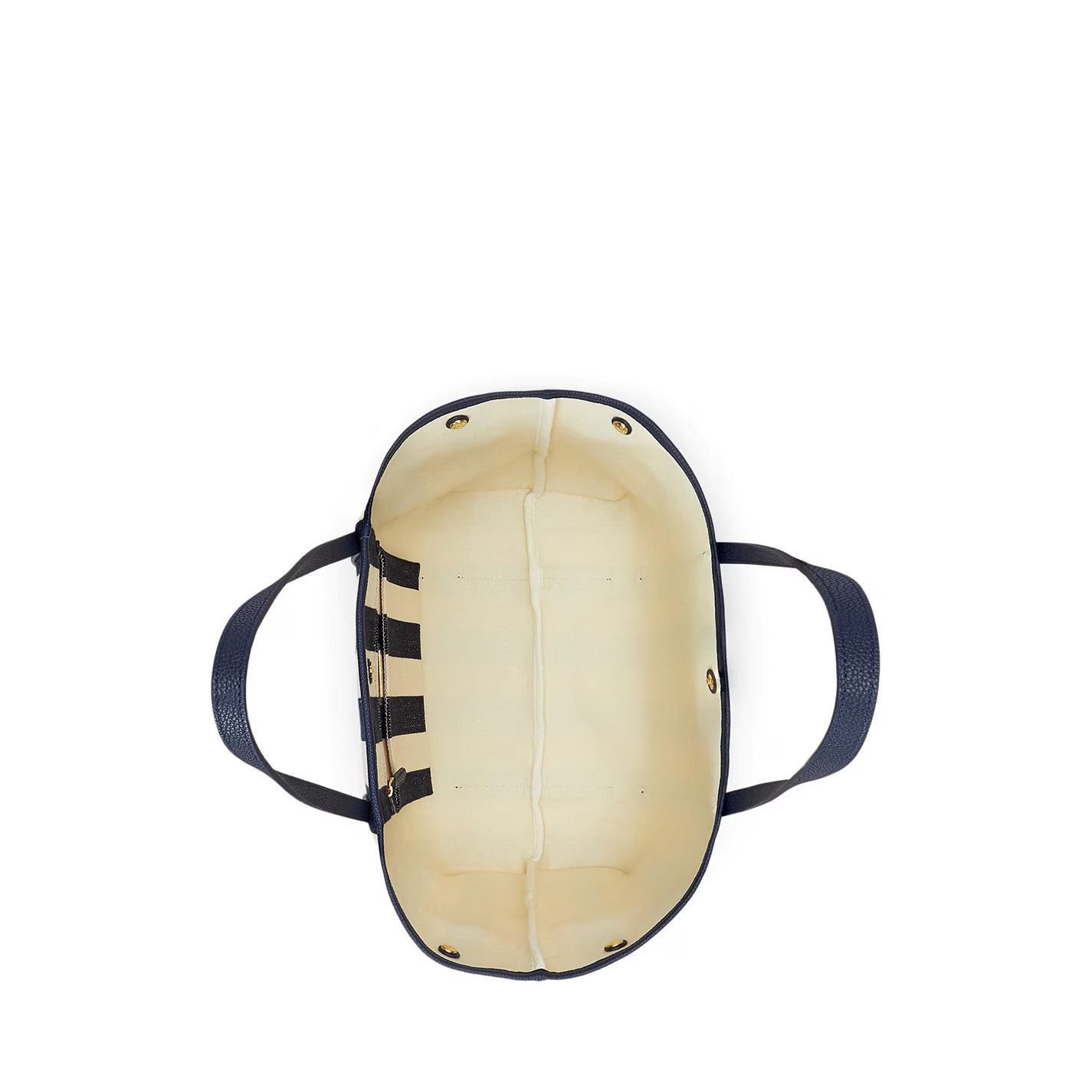 Lauren Ralph Lauren o1g2r1mq0825 Size: OS / Emerie Tote Bag in Navy/White Size ONE SIZE - 5 Thumbnail