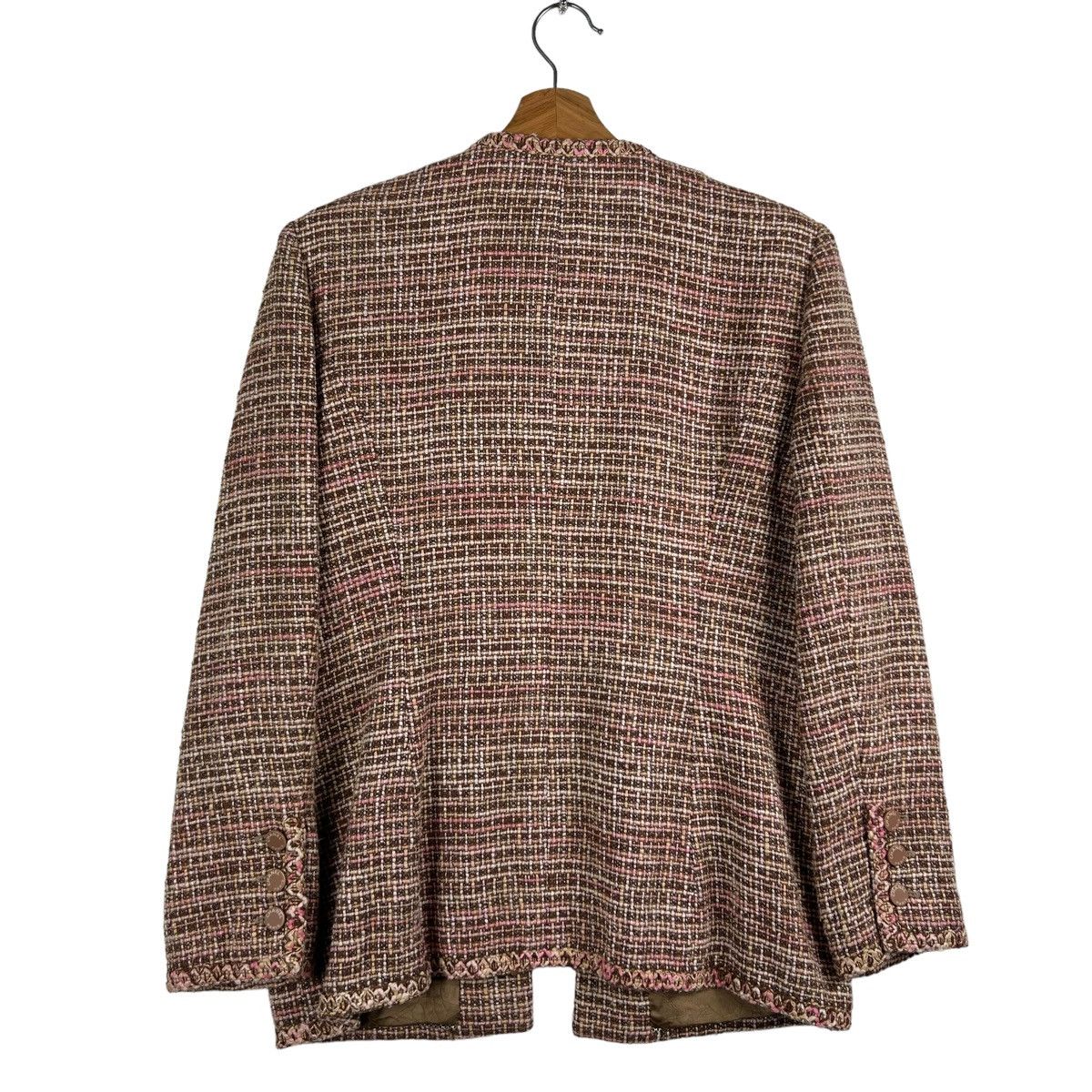 Chanel 🔥VINTAGE CHANEL TWEED JACKETS Size S / US 4 / IT 40 - 7 Thumbnail
