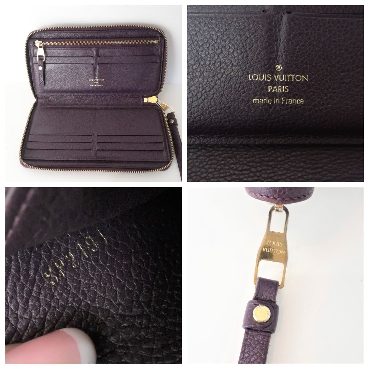 Louis Vuitton Louis Vuitton Monogram Empreinte Leather Aube/Violet Secret Size ONE SIZE - 6 Thumbnail