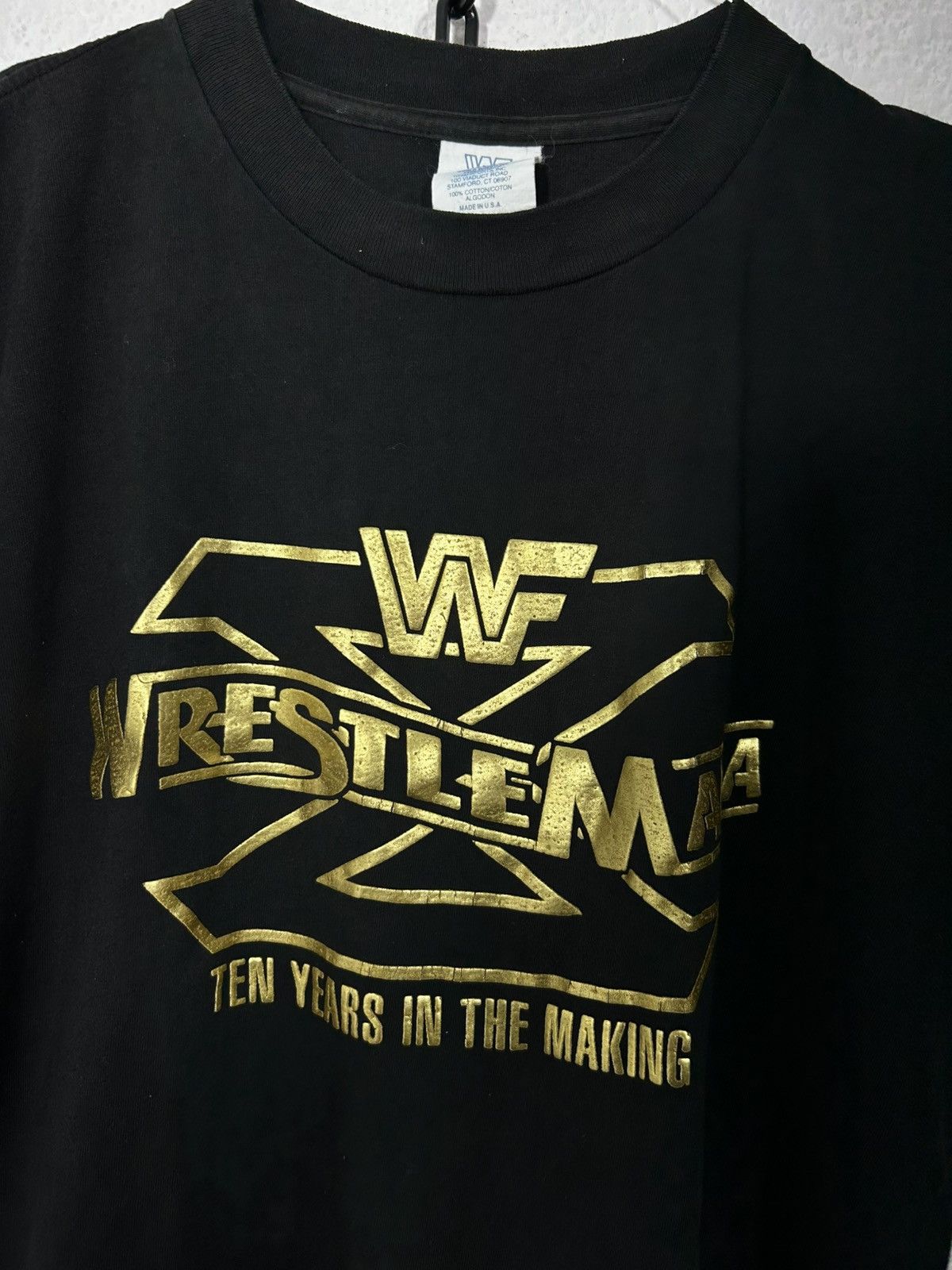 Vintage × WWF 1994 Wrestlemania X “Ten Years in the Making” Size US L / EU 52-54 / 3 - 5 Thumbnail