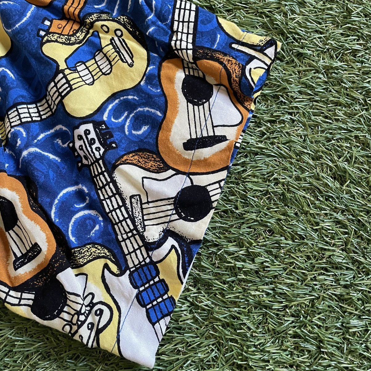 Mambo Vintage Mambo Loud Shirt Button Up Mens L Guitars Oversized Size US L / EU 52-54 / 3 - 5 Thumbnail