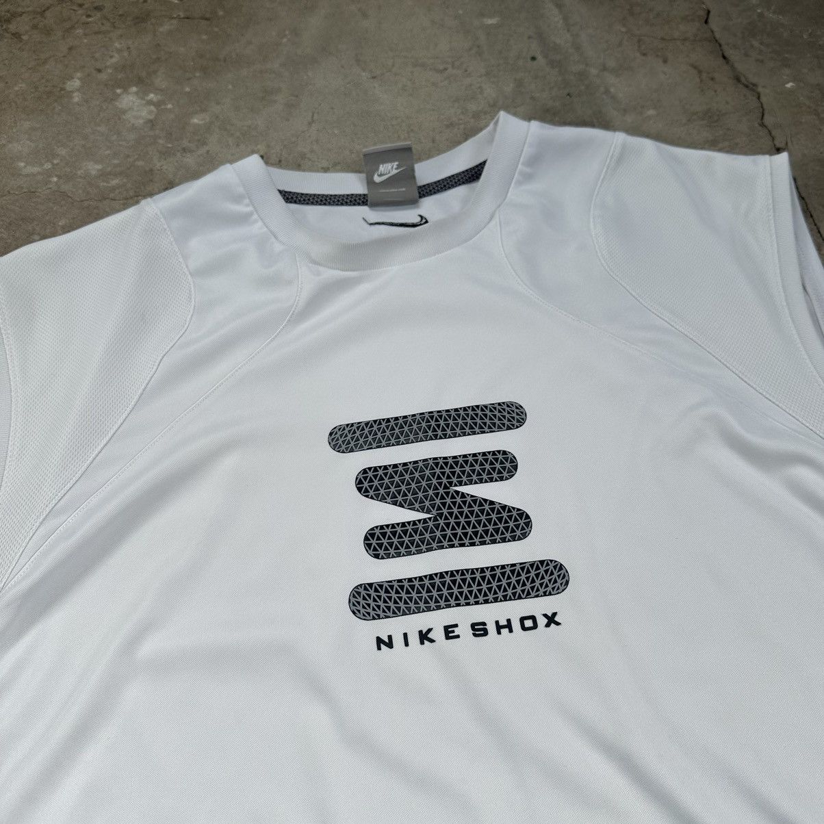 Other Vintage Y2K Nike Shox Tshirt Drill Size US XXL / EU 58 / 5 - 7 Thumbnail
