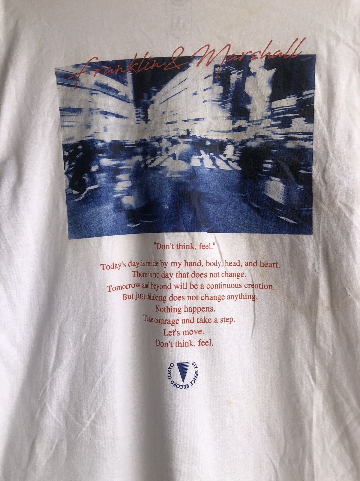 Hysteric Glamour Franklin&Marshall X Six Sence Record LongSlevee Tee Size US L / EU 52-54 / 3 - 7 Thumbnail