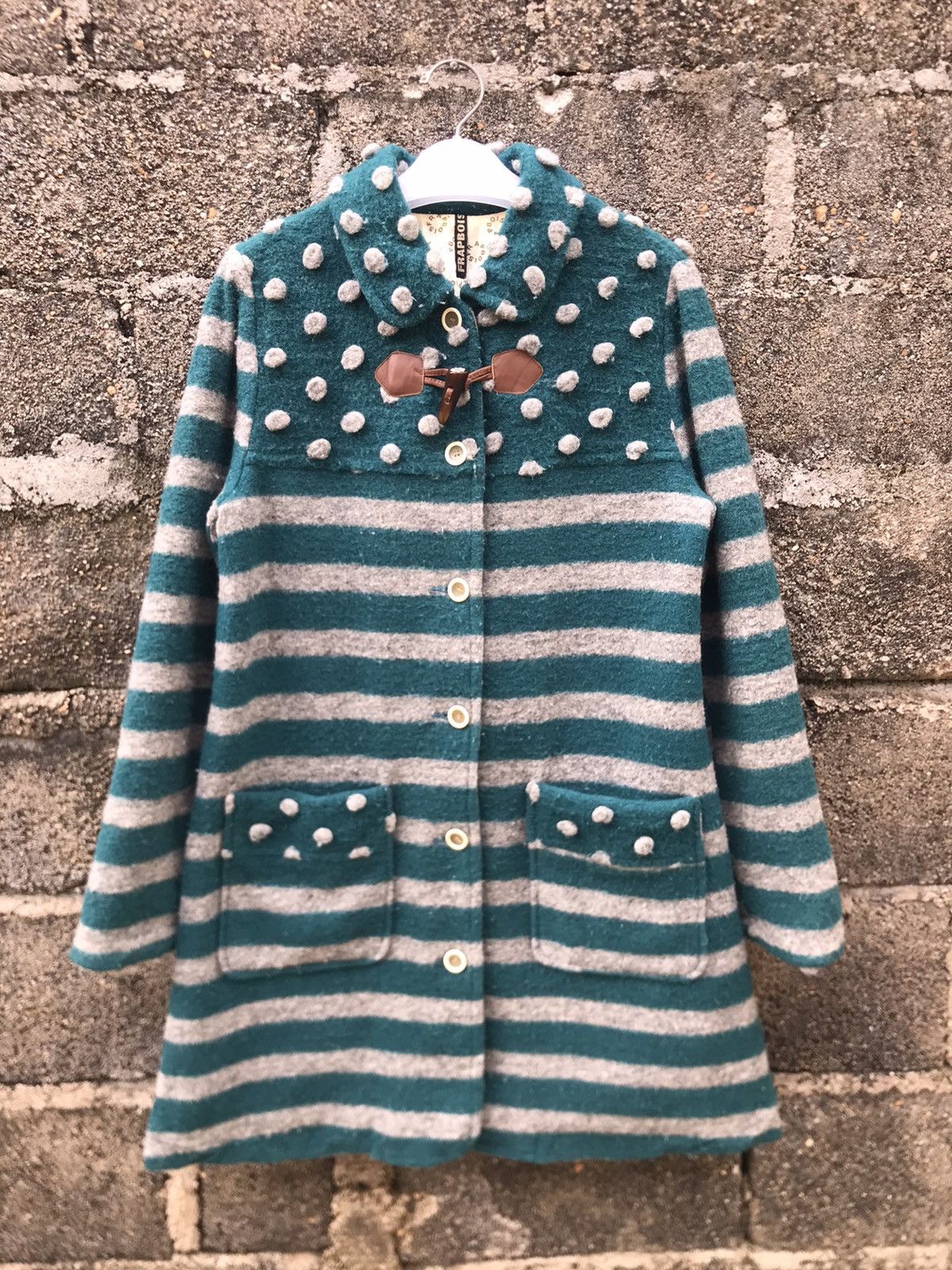 Frapbois ⚡️Vintage Frapbois By Issey Miyake Wool Duffle Coat Size S / US 4 / IT 40 - 1 Thumbnail