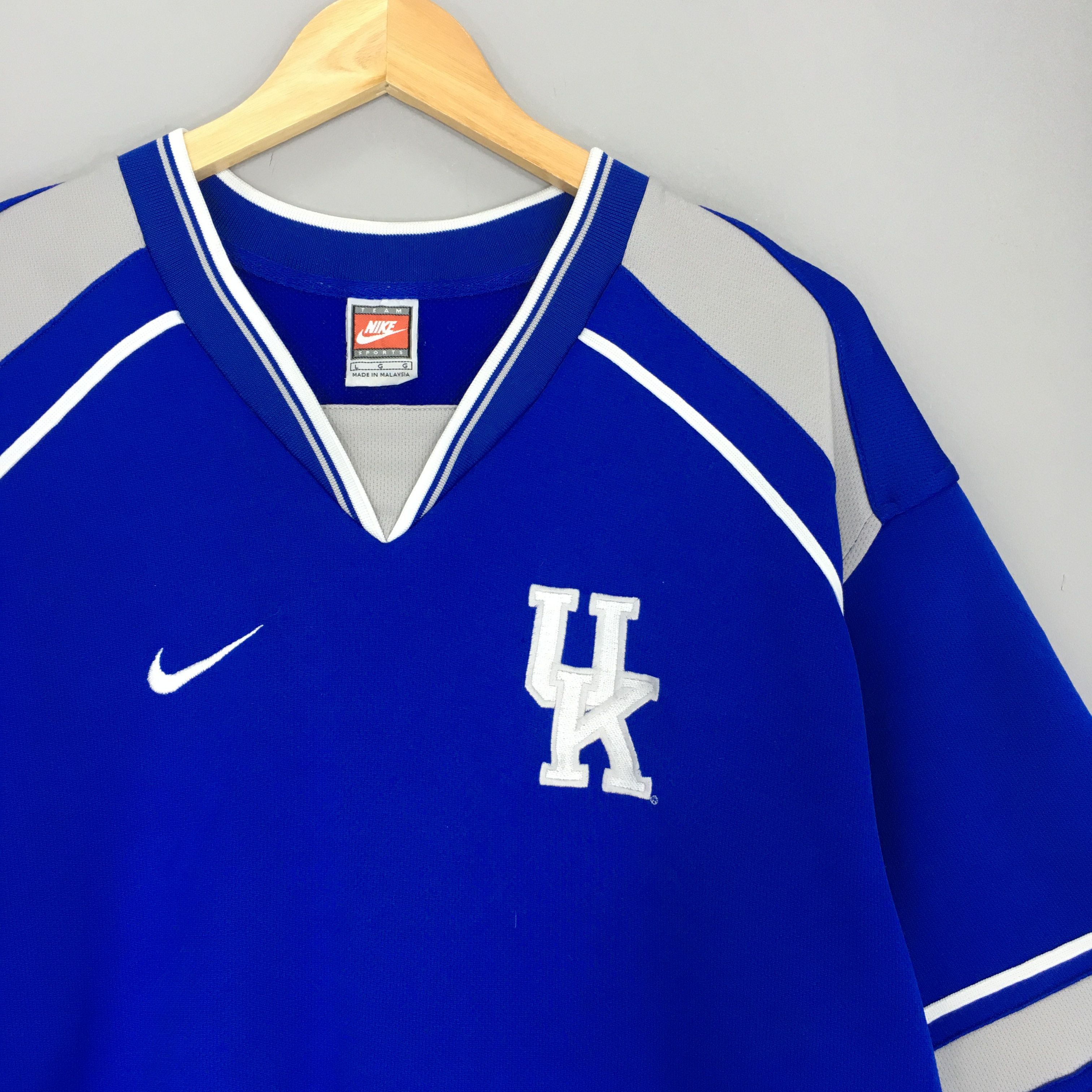 Nike × Vintage Vintage 90s Nike Kentucky Wildcats NCAA Jersey Large Size US L / EU 52-54 / 3 - 2 Thumbnail