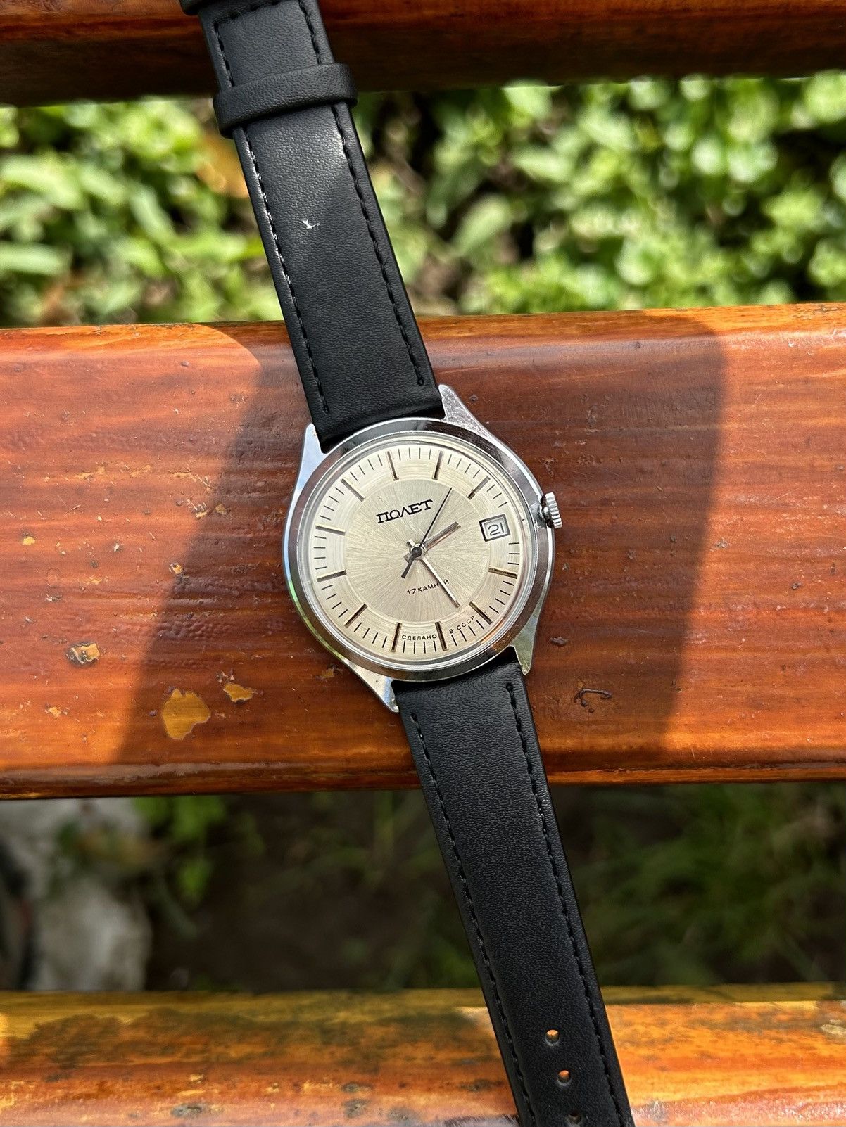 Vintage Vintage Watch Poljot Mechanical Authentic USSR Soviet 1980s Size ONE SIZE - 16 Thumbnail