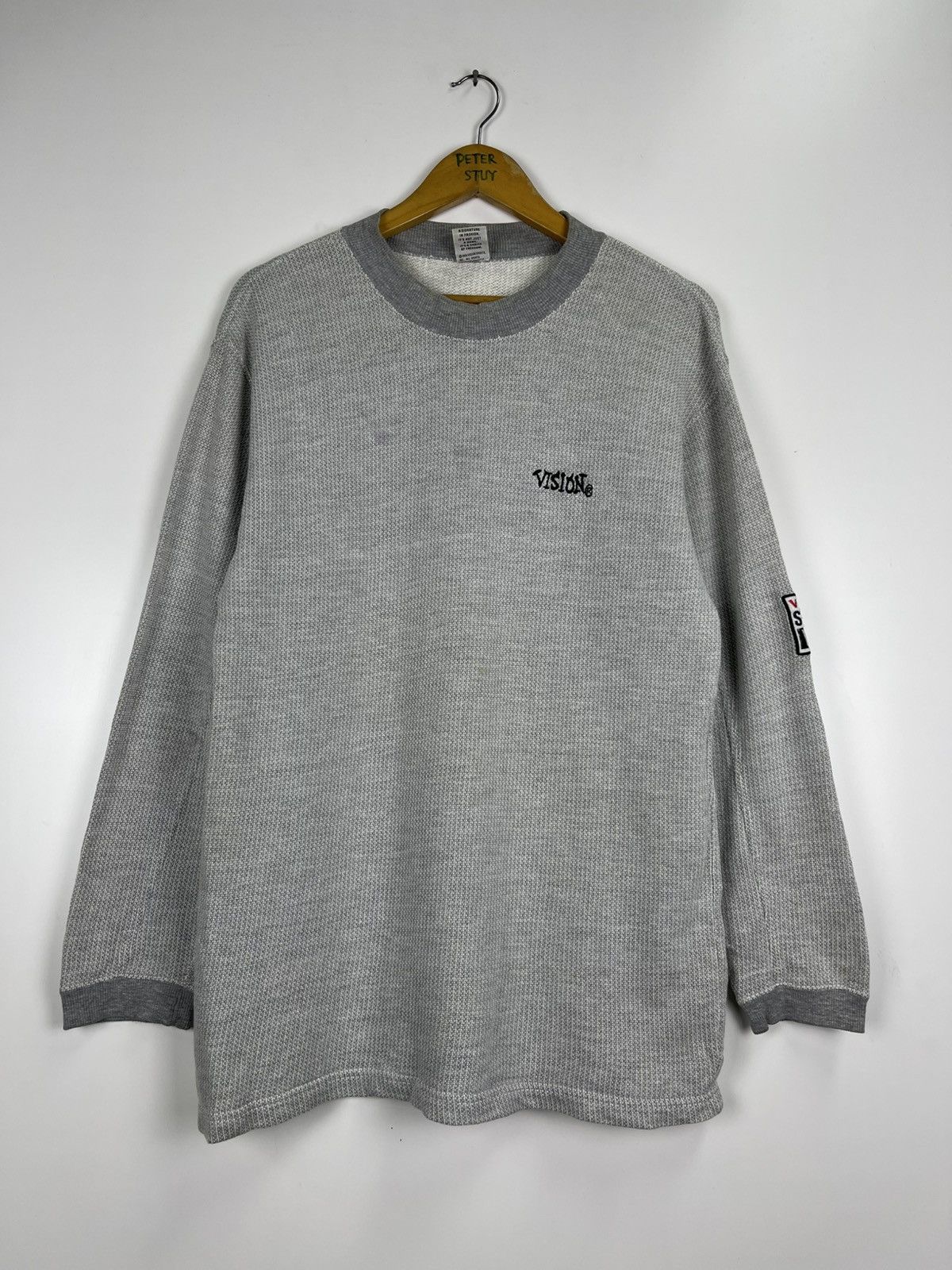 Vintage × Vision Streetwear Vintage Vision Streetwear Sweatshirt Size US M / EU 48-50 / 2 - 2 Thumbnail