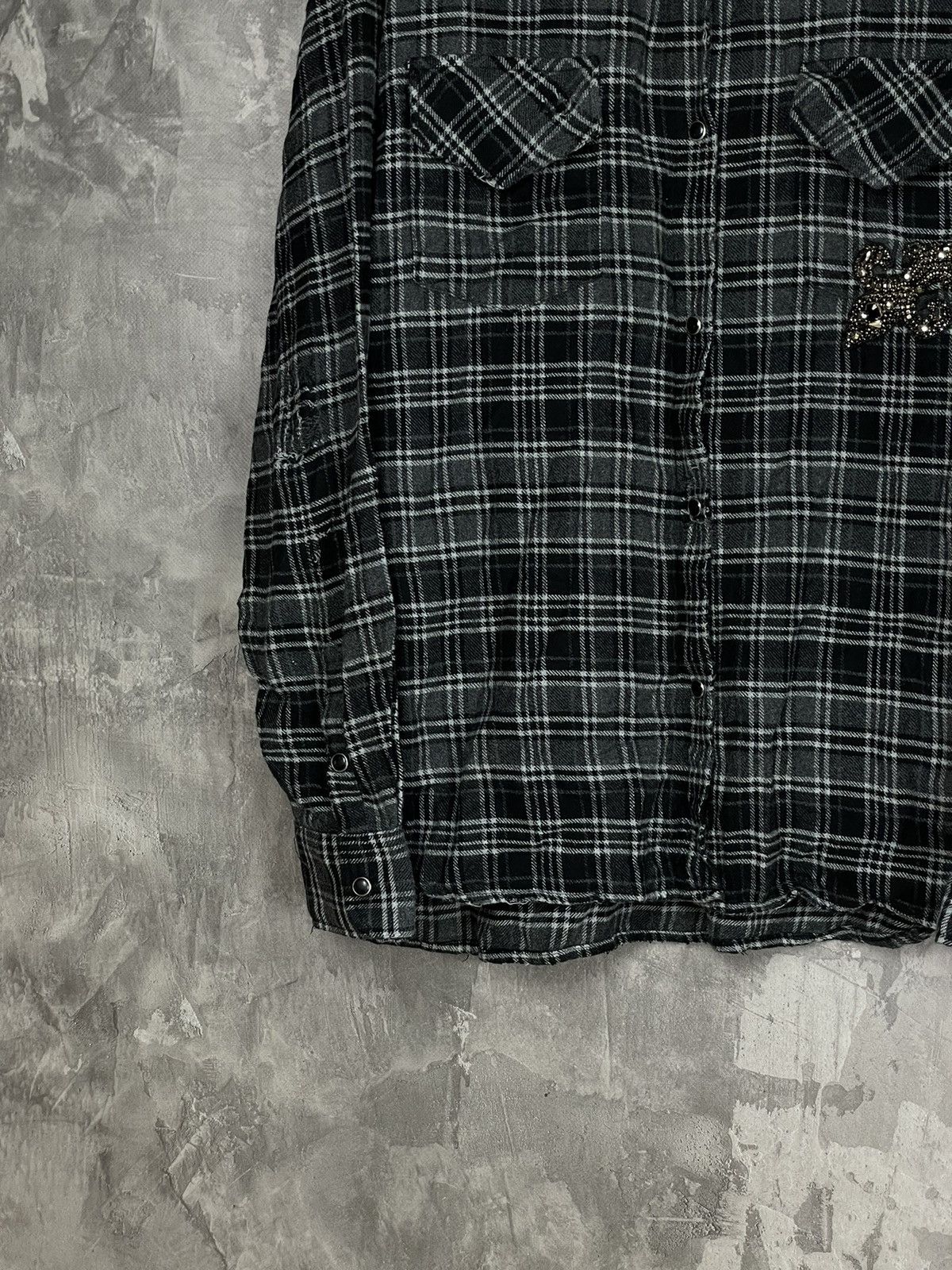 Flannel × The Kooples × Vintage The Kooples Jeans Vintage Wool Flannel Shirt Size US L / EU 52-54 / 3 - 5 Thumbnail