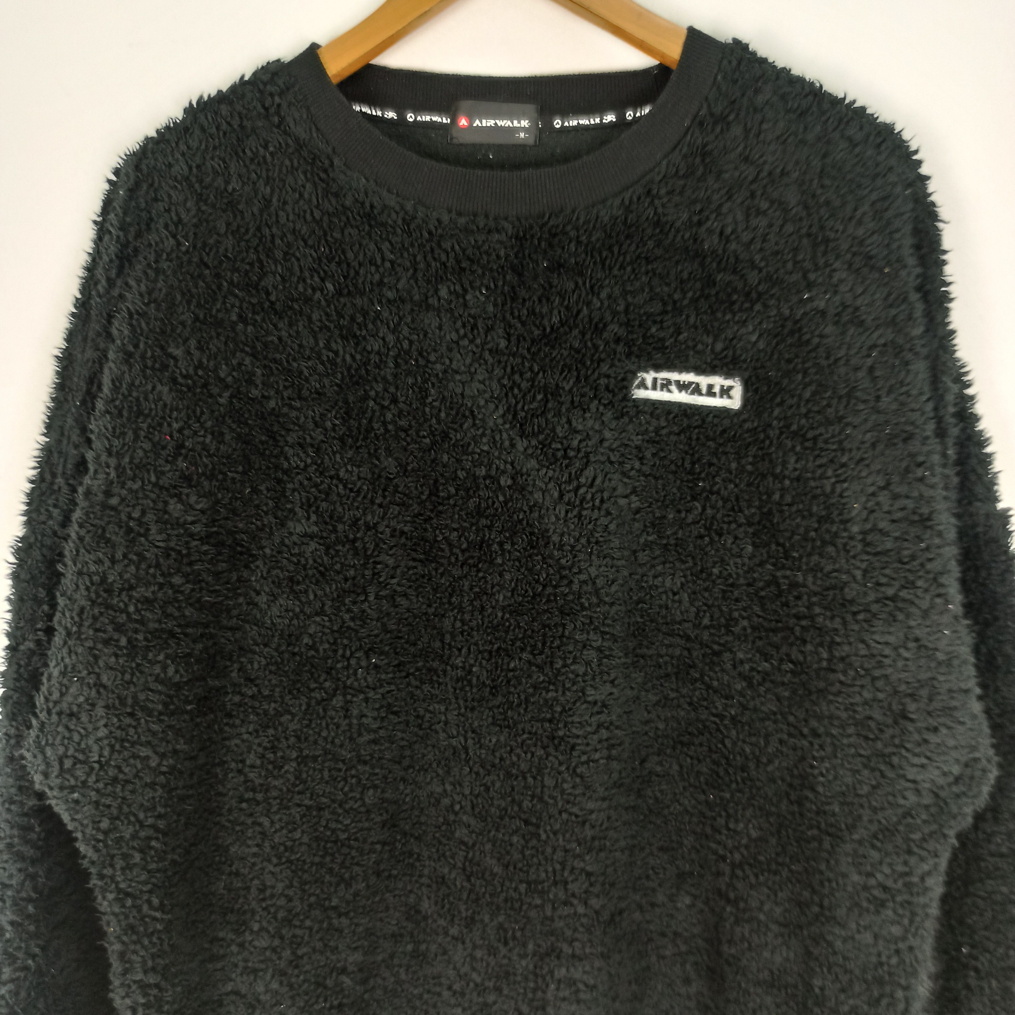 Airwalk Rare AIRWALK Spell Out Big Logo Fleece Size US M / EU 48-50 / 2 - 4 Thumbnail
