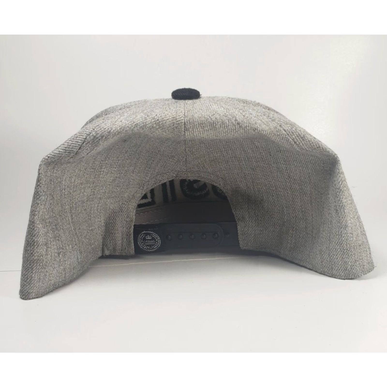Logo 7 Kings Choice You Can't Knock The Hustle Black SnapBack Hat Basketball Logo Mens Adjustable Embroidered Hat Size ONE SIZE - 3 Thumbnail