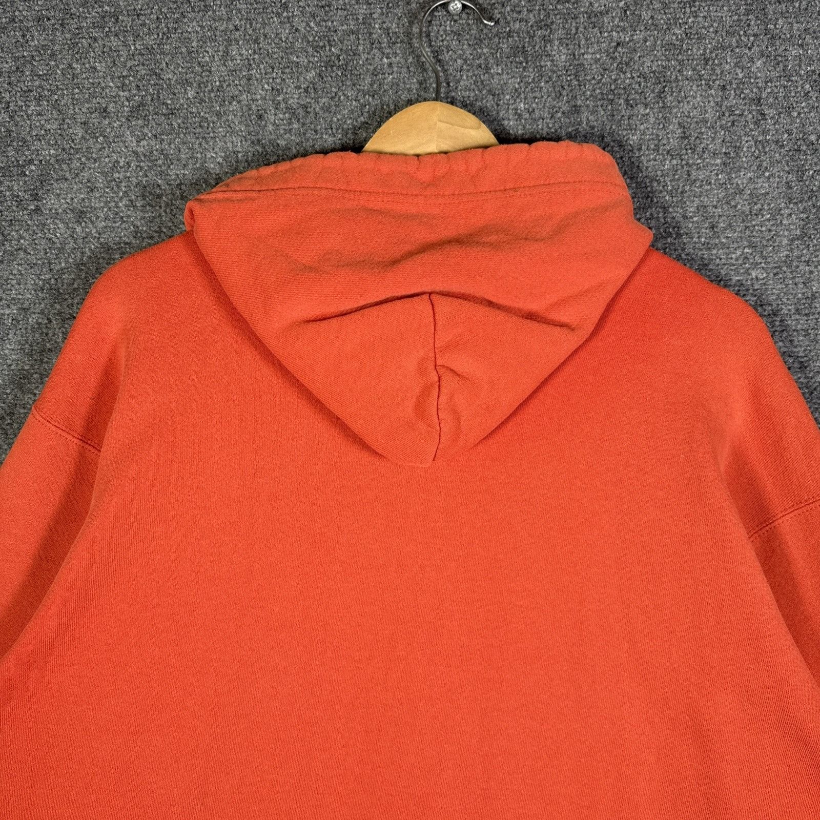 Nike Vintage Nike Hoodie Mens XL Orange Center Swoosh Skate Faded Size US XL / EU 56 / 4 - 9 Thumbnail