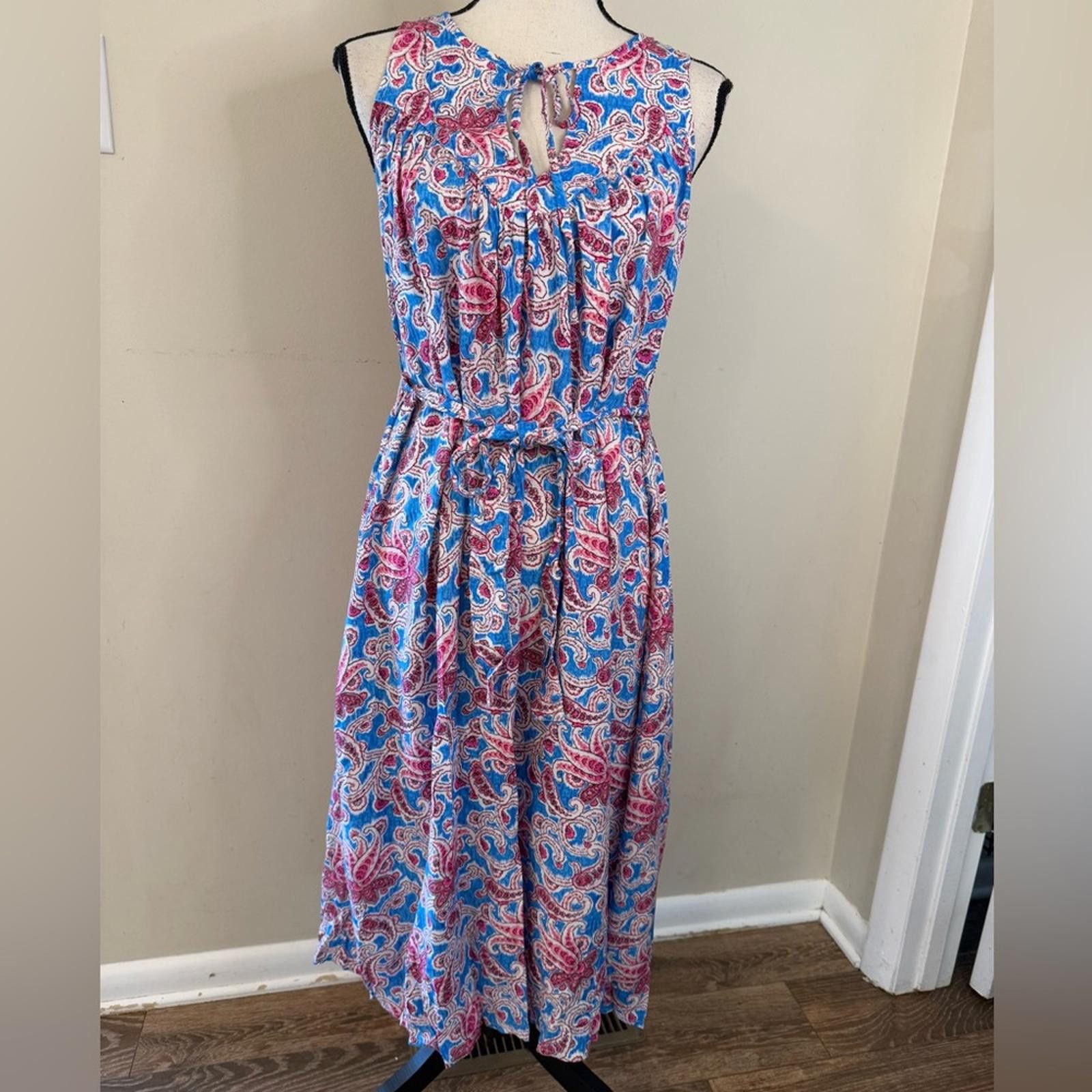 Gap Gap floral paisley sleeveless maxi dress SZ SM Size M / US 6-8 / IT 42-44 - 1 Thumbnail