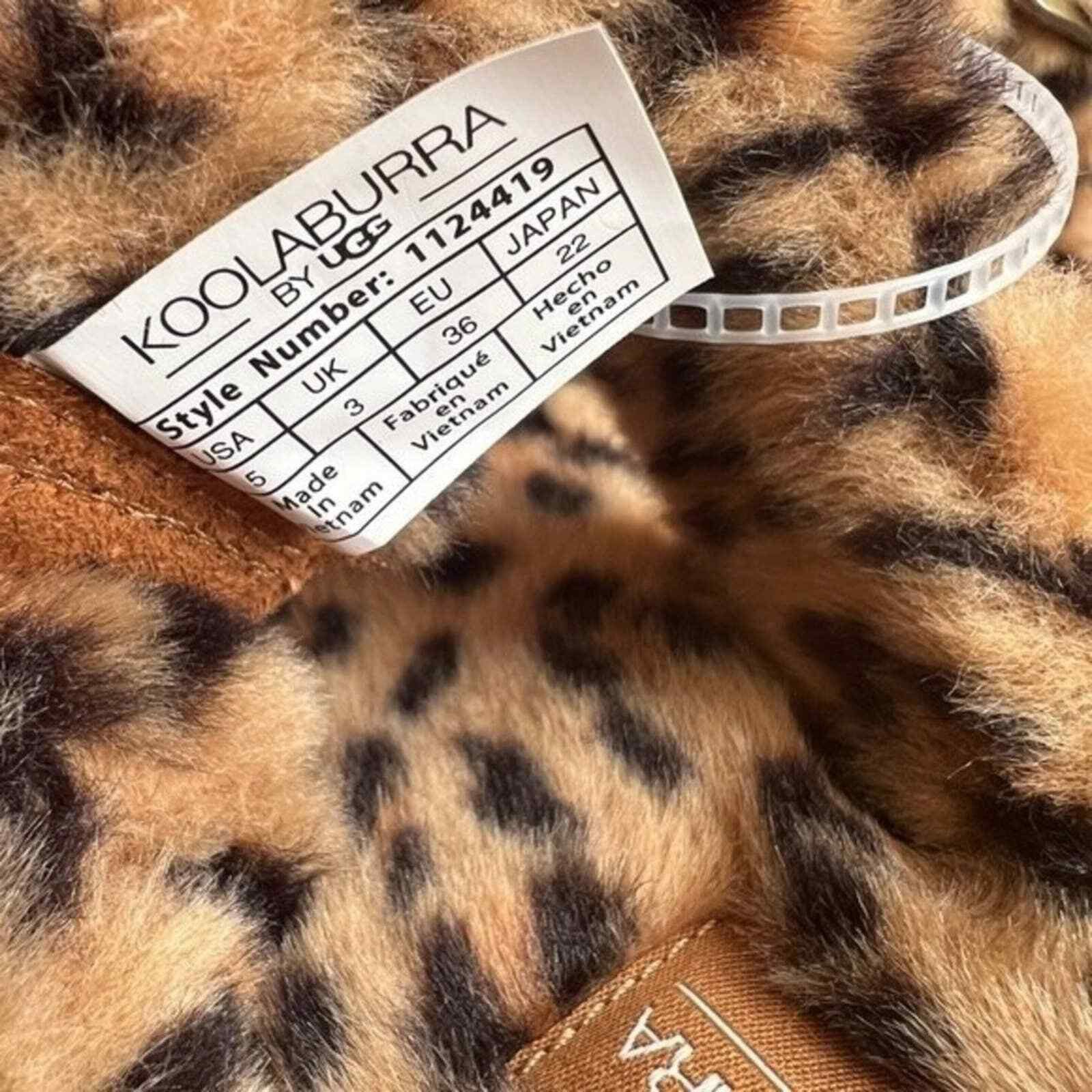 Koolaburra Koolabura By UGG Animal Print Faux Fur Slide Sandals, US5 Size US 5 / IT 35 - 7 Thumbnail