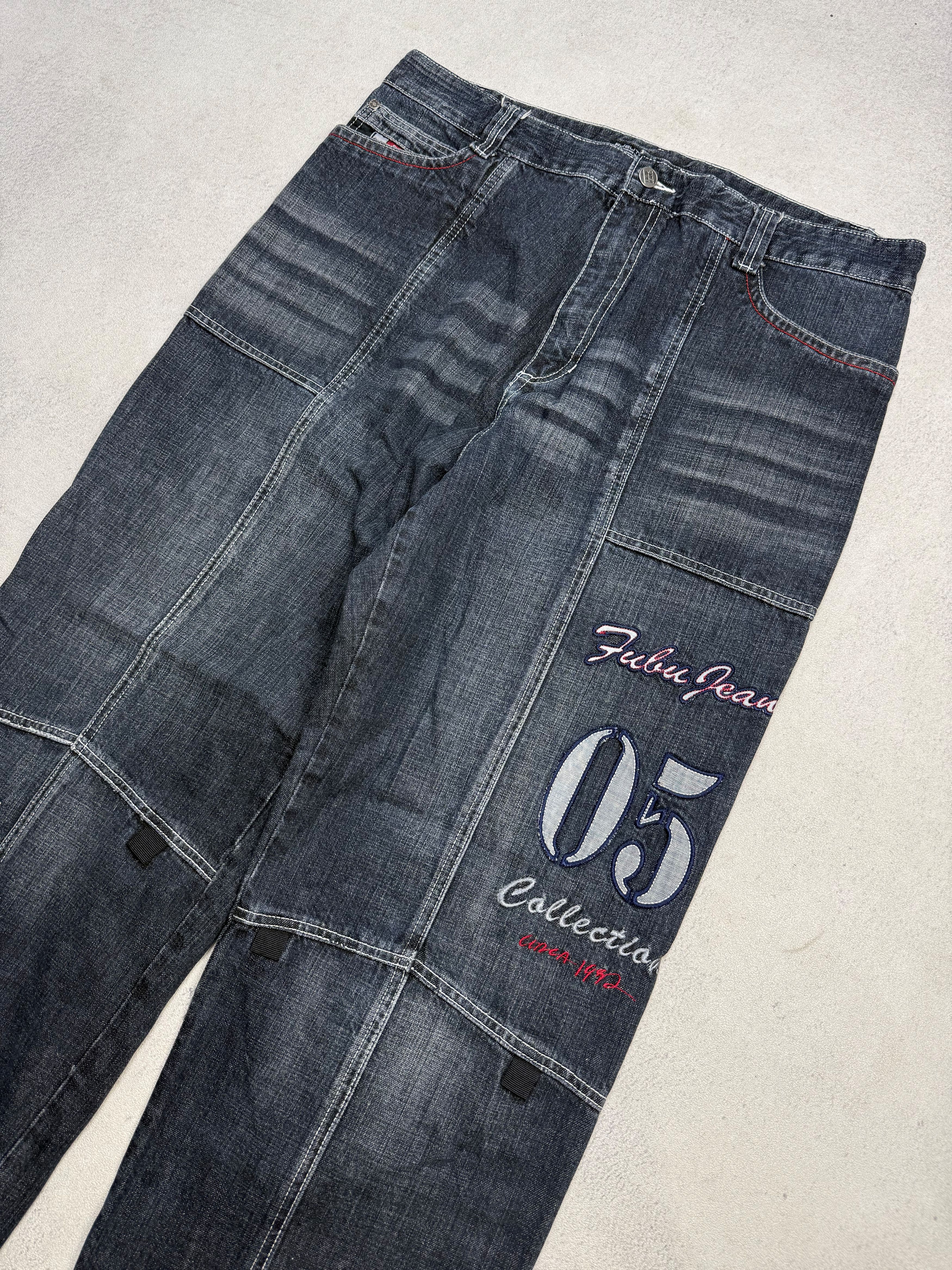 Fubu Vintage Y2K Fubu Baggy Denim Jeans Size US 36 / EU 52 - 8 Thumbnail