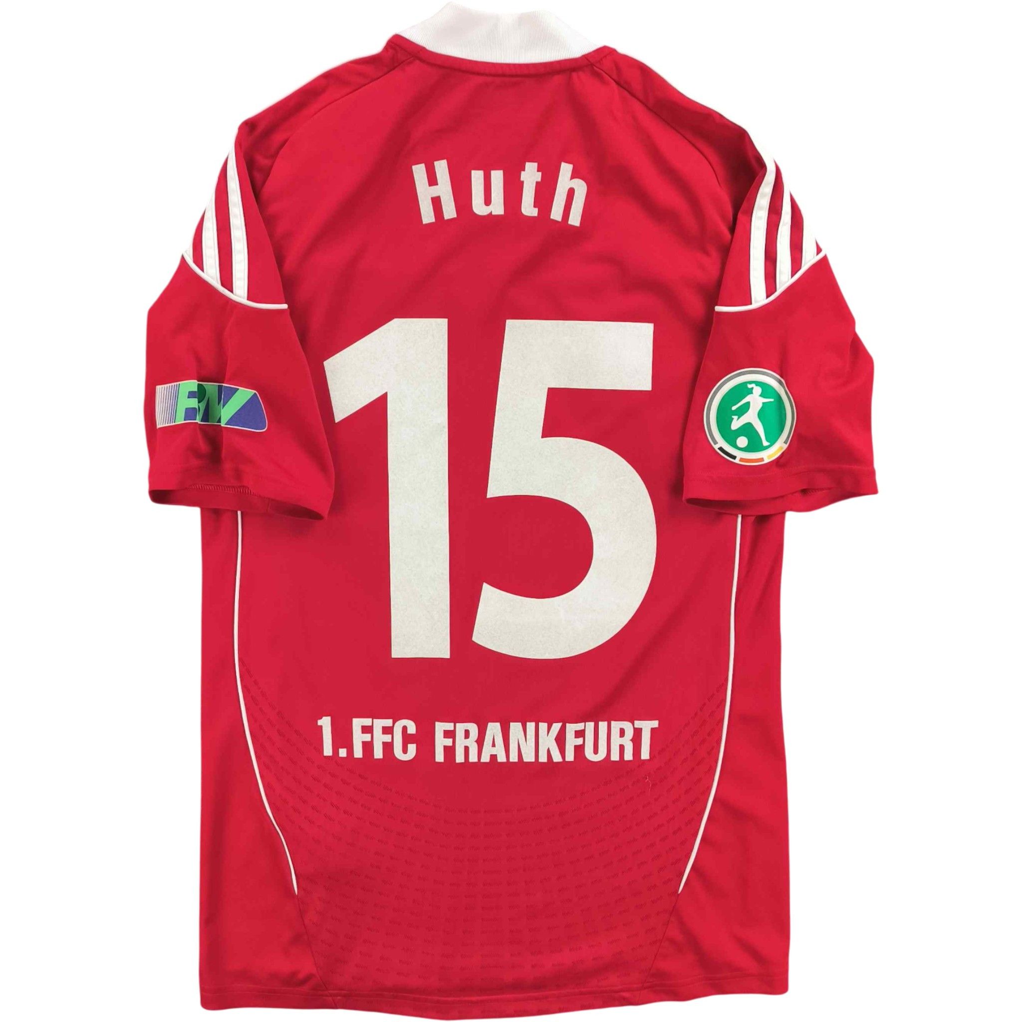 Adidas Frankfurt 2010-11 Adidas home Huth football jersey size S Size US S / EU 44-46 / 1 - 1 Thumbnail